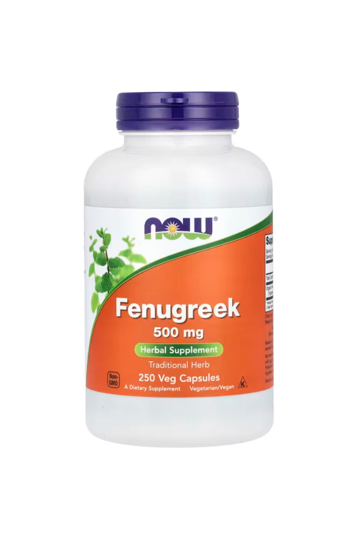 Now Foods , Fenugreek, 500 mg, 250 Veg Capsules