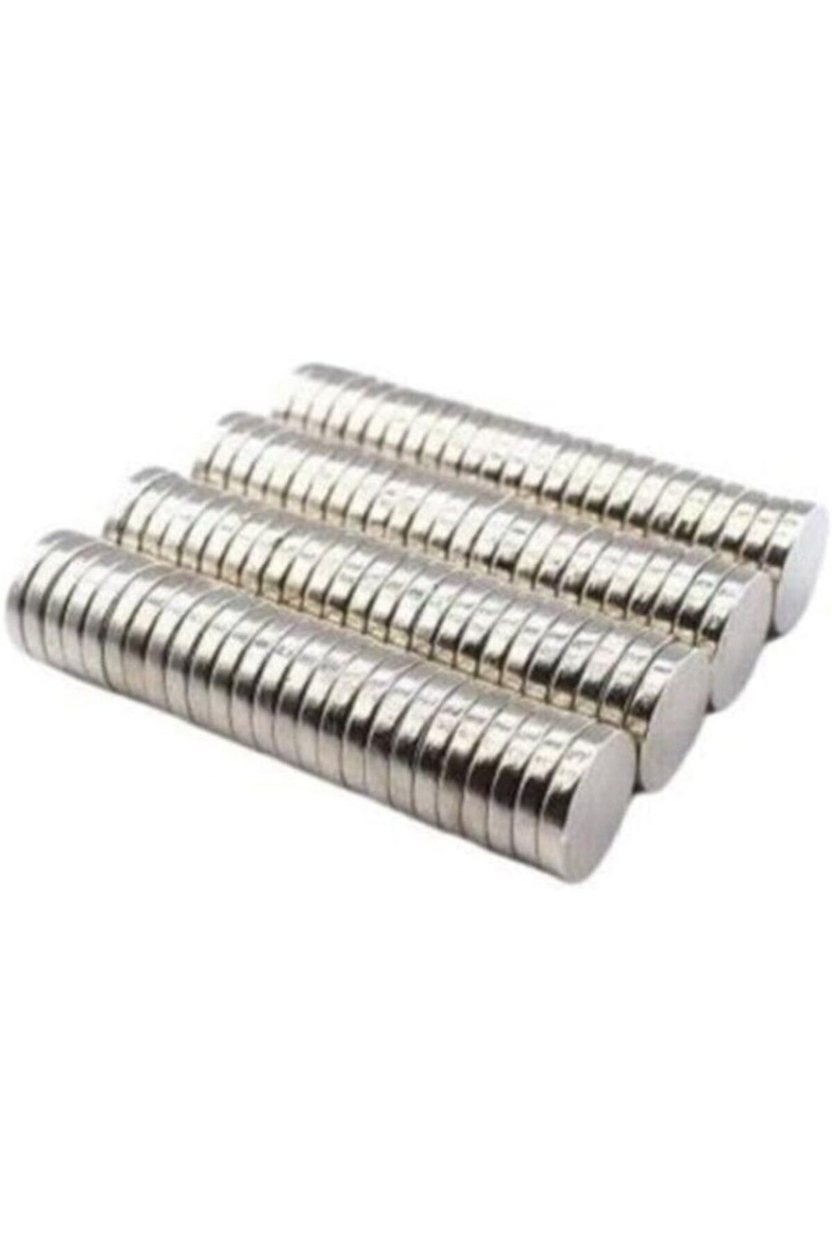 ShopZum Hdg Yuvarlak Neodyum Mıknatıs Magnet - 10 Mm Çap - 2 Mm Kalınlık - 5 Adet
