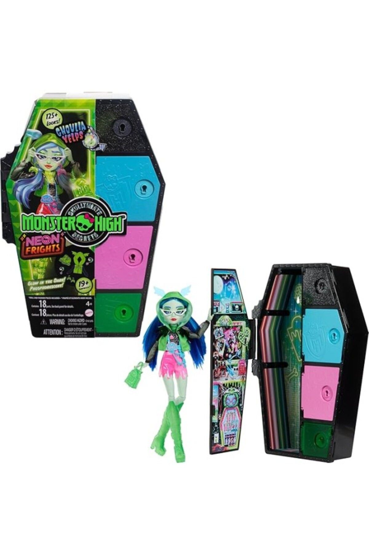 ShopZum Monster High Gizemli Arkadaşlar 3. Seri, Ghoulia, Oyuncak