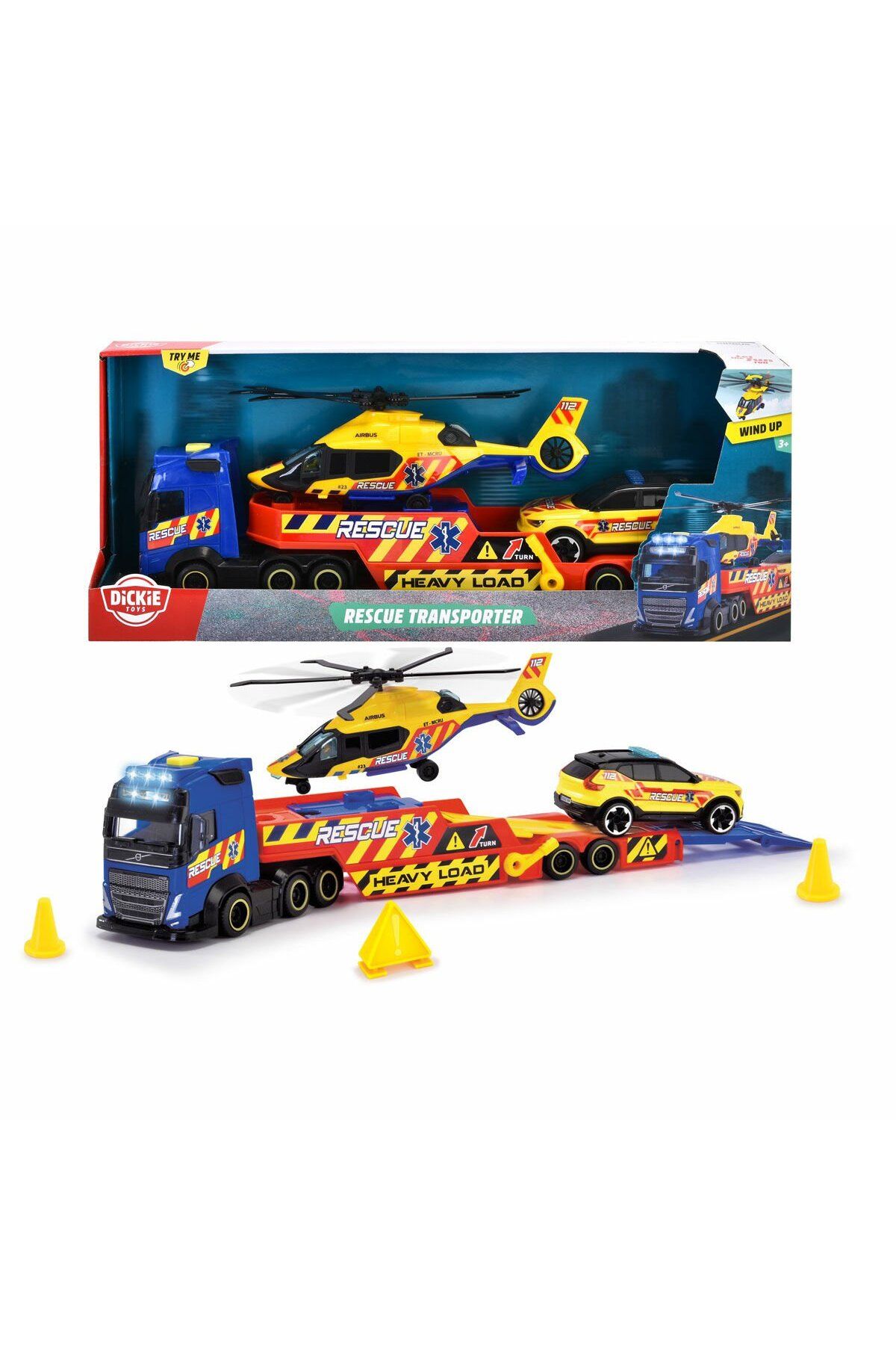 NillyToys 203717005 Kurtarma Taşıyıcısı - Simba