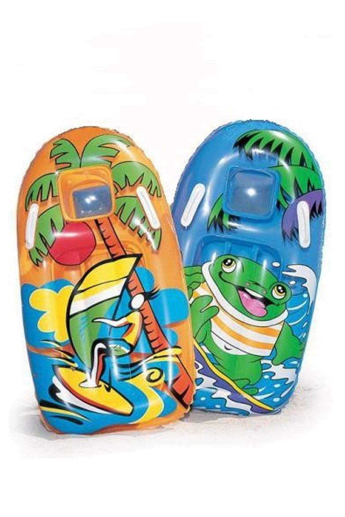 BESTWAY Çocuklar Için Tutunmalı Pencereli Şişme Sörf Tahtası 99 cm / Bestway 42008 Surf Rider 3-8 Yaş