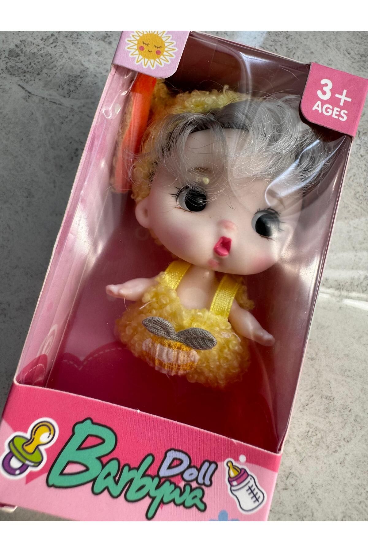 Bumelo Hayvan Kostümlü 1 adet Mini Hayvan Bebekleri Gerçekçi PVC Yaşlar 3+