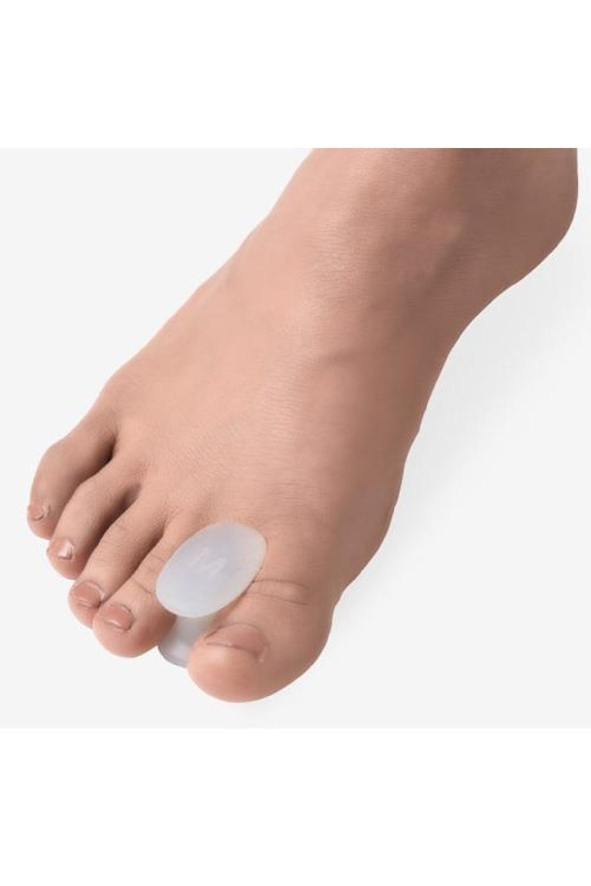 AboutThePerfect Konforlu Ayak Parmak Arası Silikon Makara, Çiftli Rahatlatıcı Tasarım