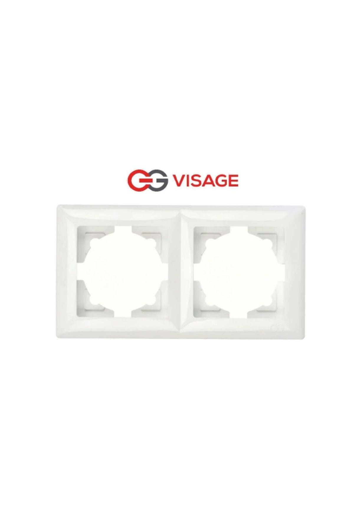 Modafiks Visage Beyaz İkili Çerceve
