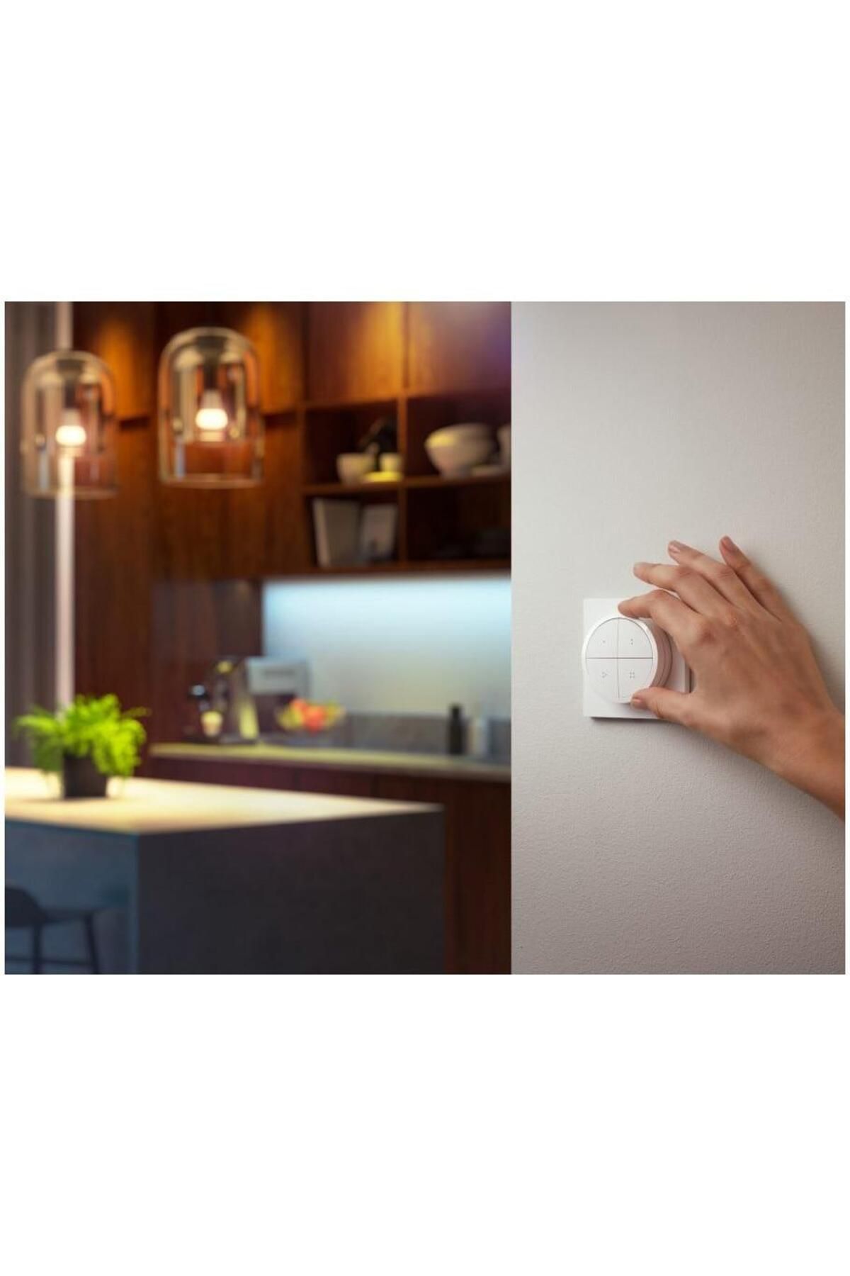 Philips-Intrerupator Philips Hue Tap, Wireless, 4 butoane configurabile, IP20, 6cm, Alb 9