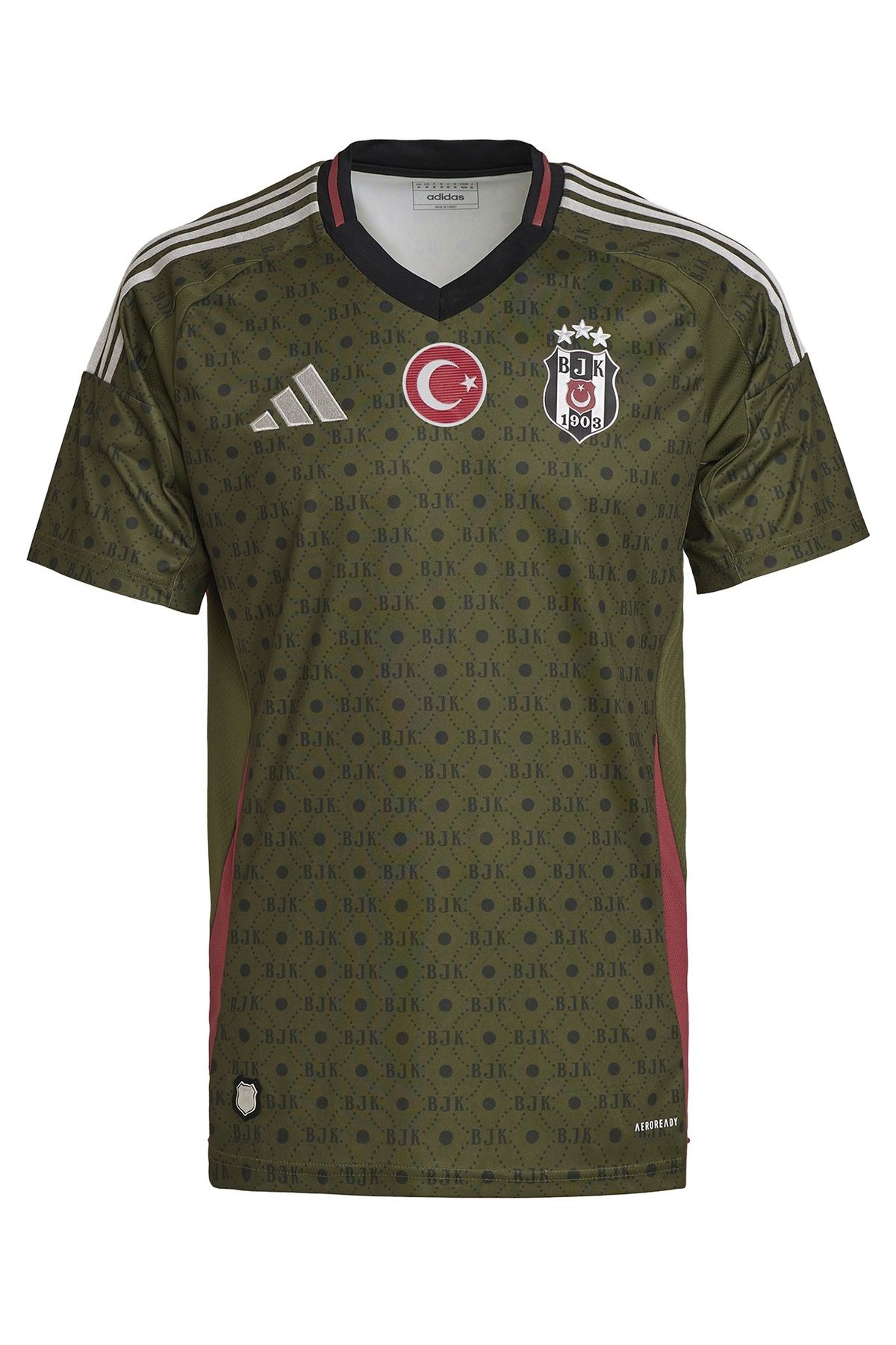 adidas Bjk 4 Jsy Erkek Beşiktaş 2024/2025 Futbol Forması Haki