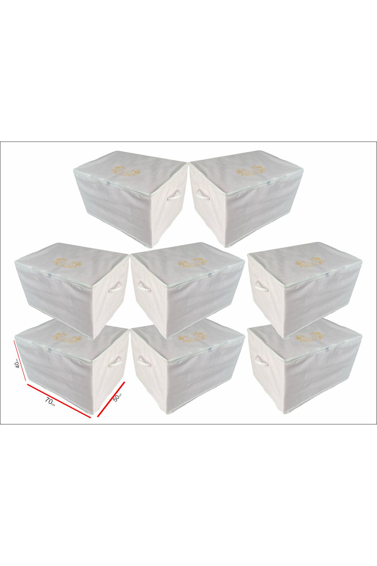 pinabah PİNABAH MEGA YORGAN HURÇ 8 ADET (70x50x40)