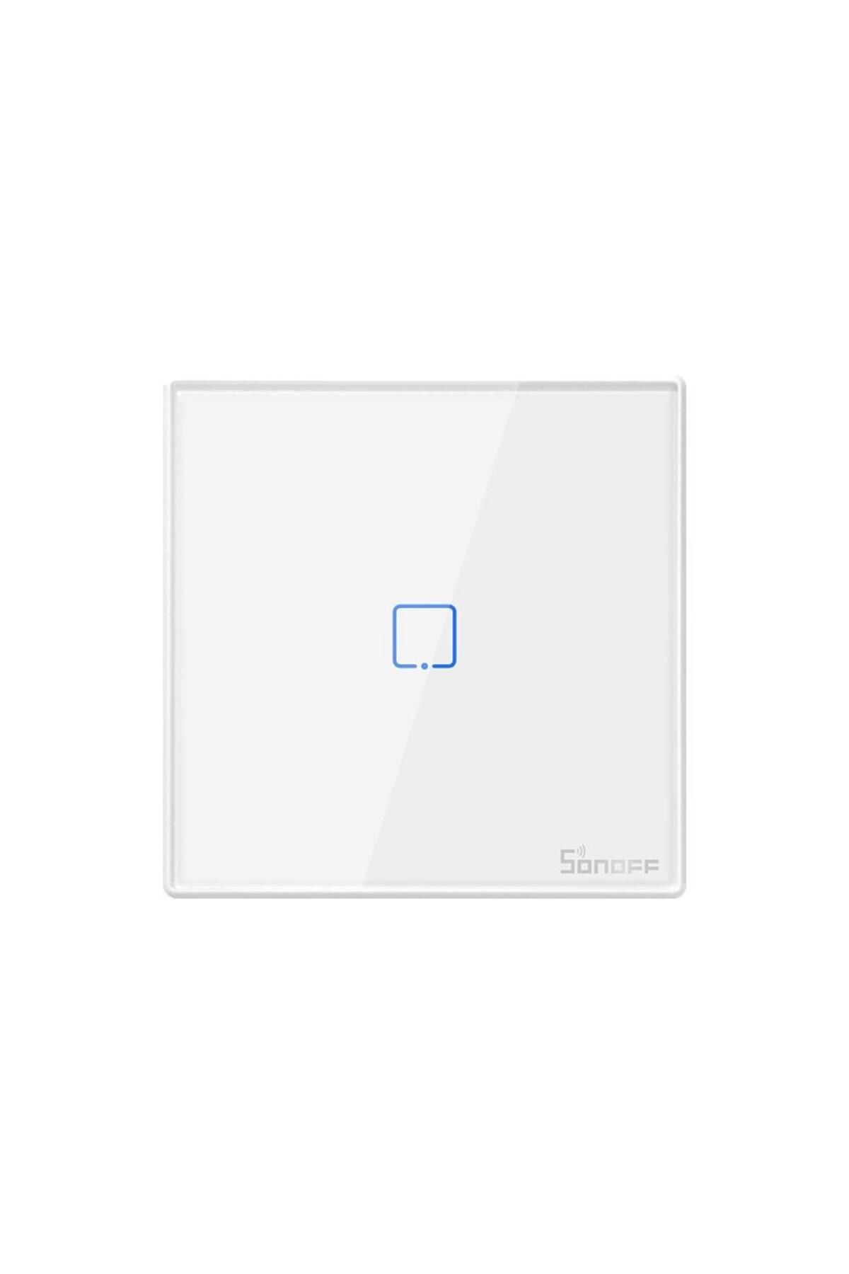 Sonoff-Sonoff T2EU1C-RF Wi-Fi Switch 1 Channel, 433 MHz, RF Signal, White 1