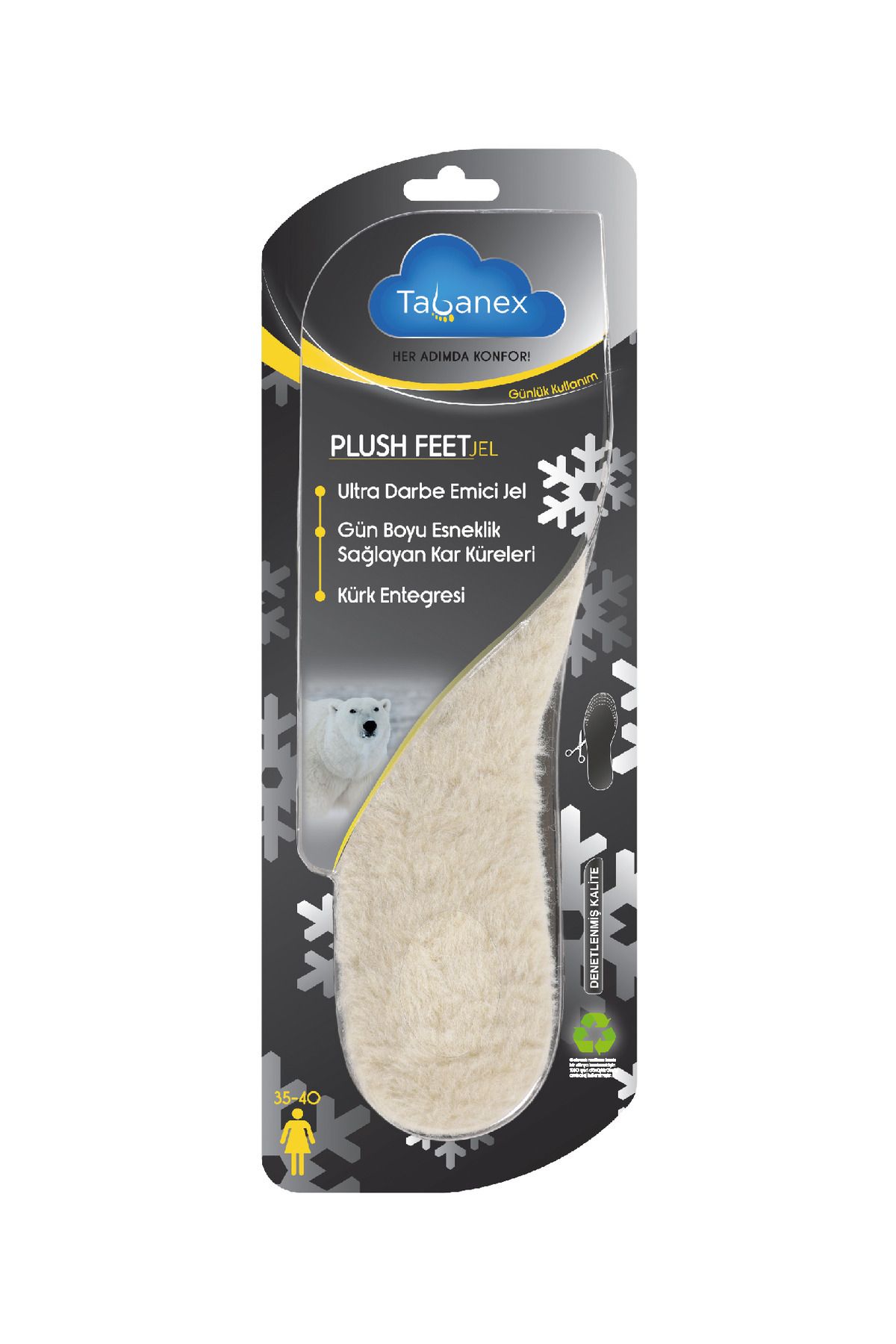 AboutThePerfect Yumuşak Jel Tabanlık Kadınlar İçin Rahat ve Destekleyici Konfor Sağlar