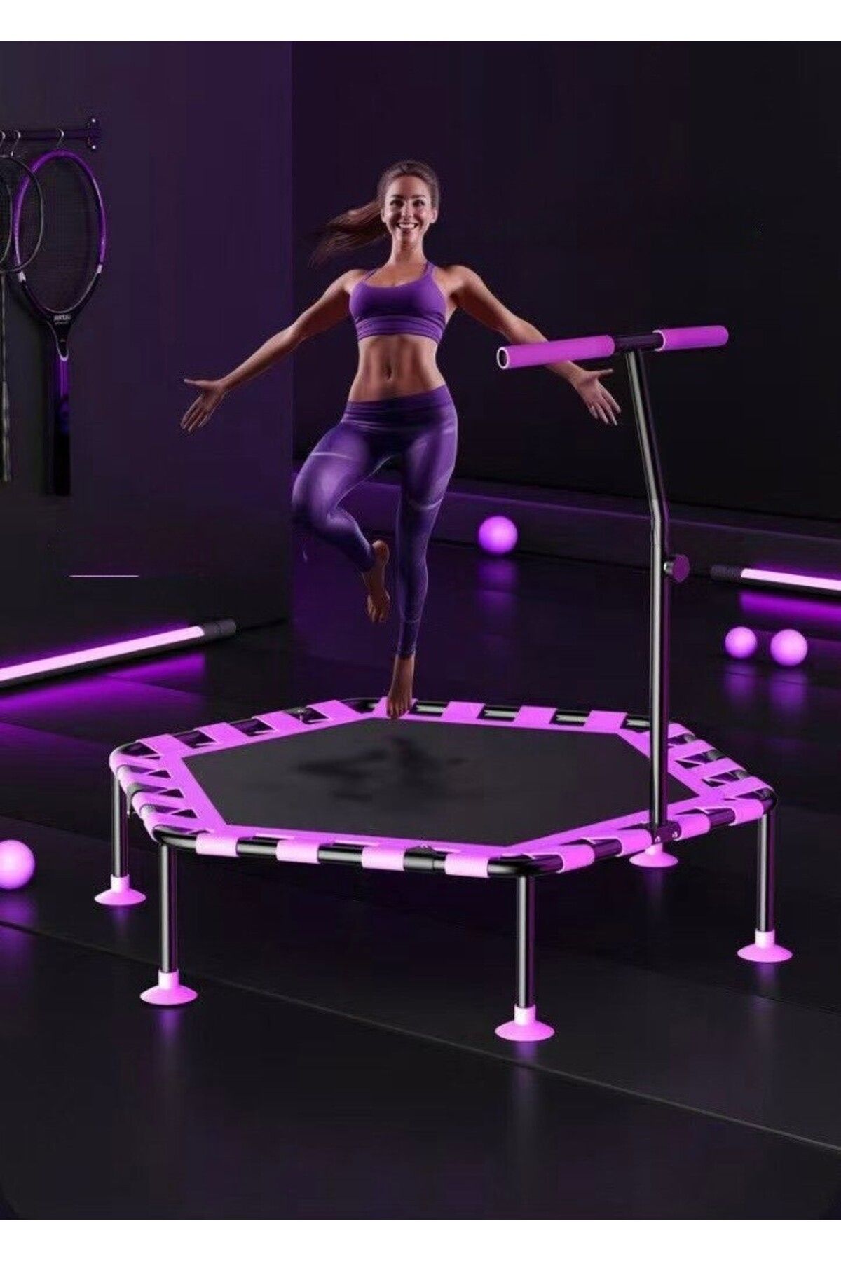 HEPİTOP 115 Cm ''(45 Inç) Tutmalı Step Trambolin