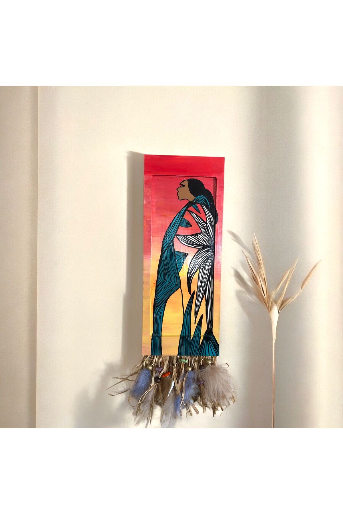 Home El Yapımı Boho Tablo