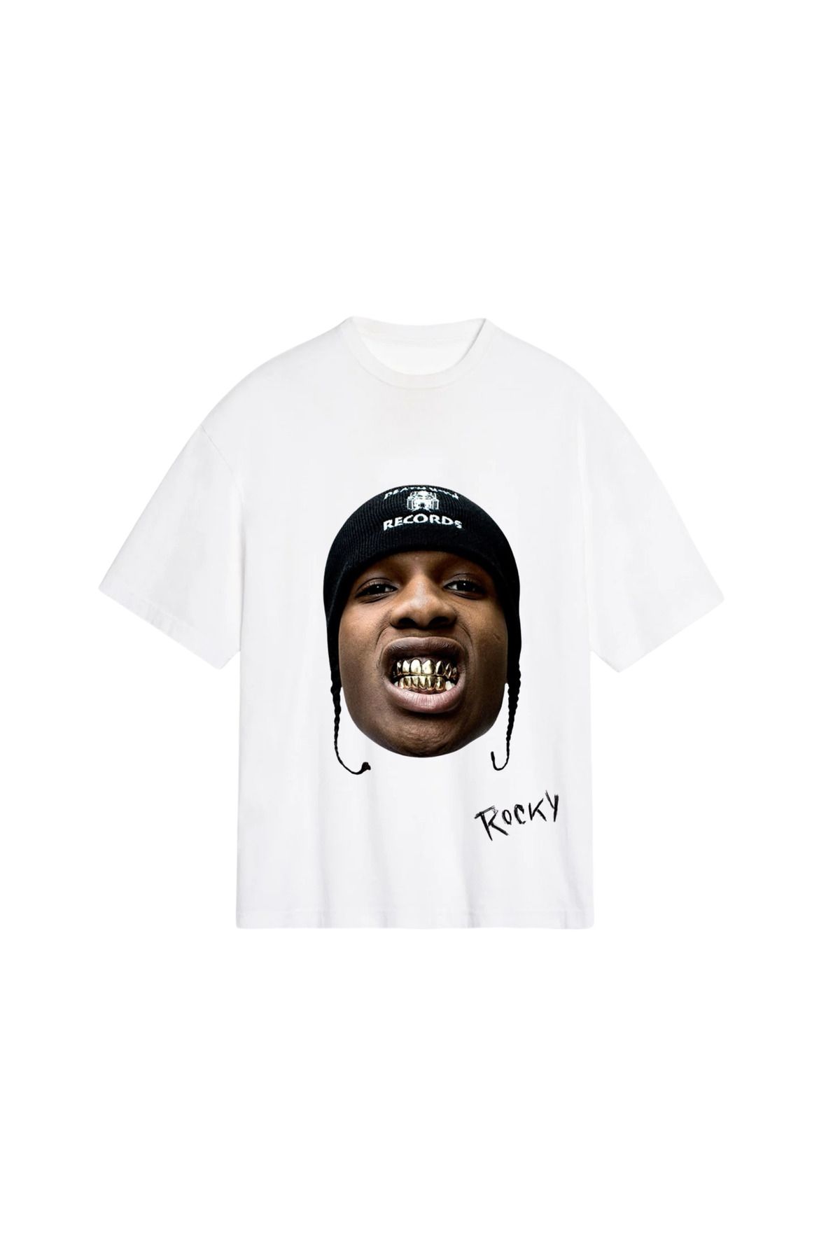 Urbanstadt Asap Rocky Face Oversized Tshirt