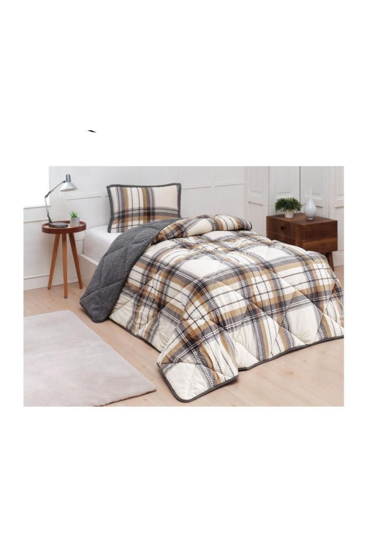 YÜNTEKS Merinos Comforter Tek Kişilik Yorgan Seti