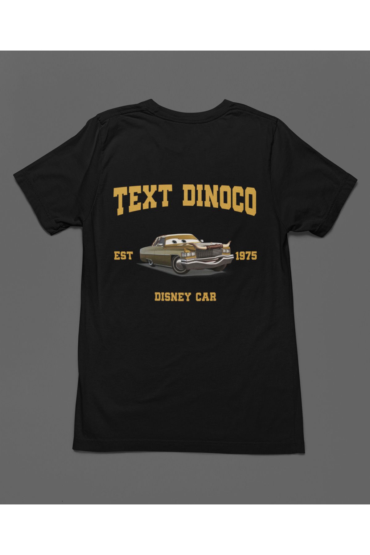 Bumeta Tex Dinico Arabalar Cars Şimşek McQeen Unisex Tişört T-Shirt