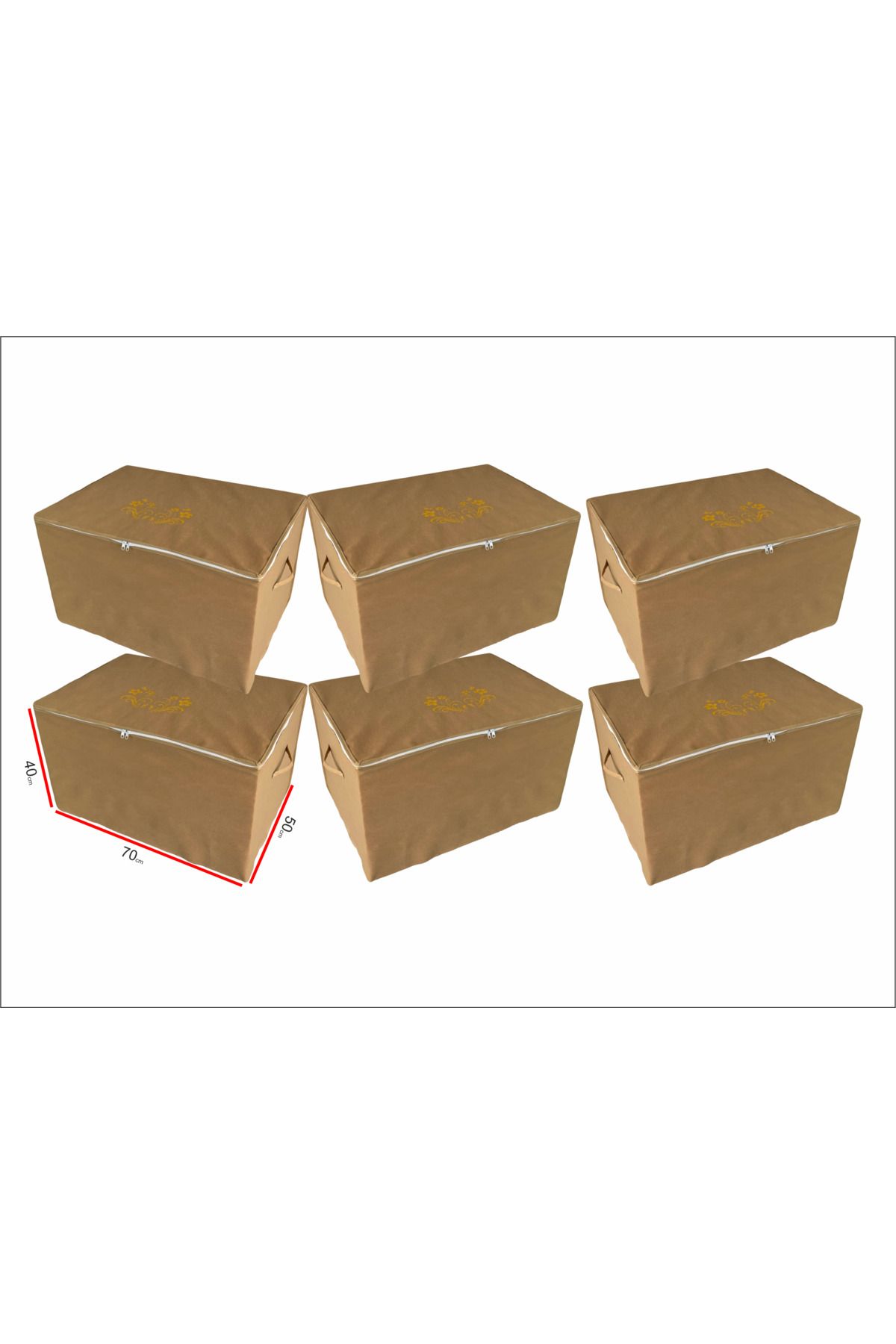 pinabah PİNABAH MEGA YORGAN HURÇ 6 ADET (70x50x40)