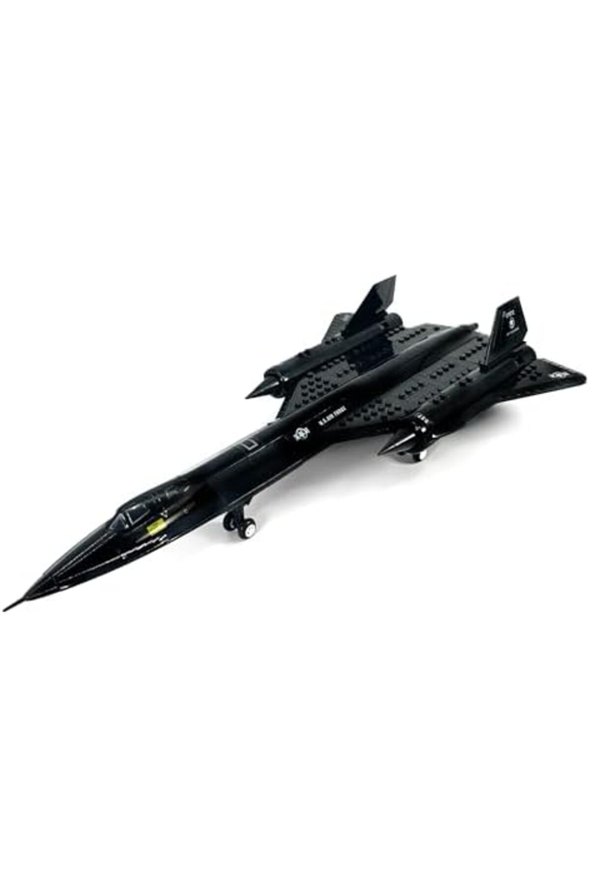 mr-everything-General Jim's Air Force SR-71 Blackbird Reconnaissance Aircraft Building Block Set - 183 Pieces 2