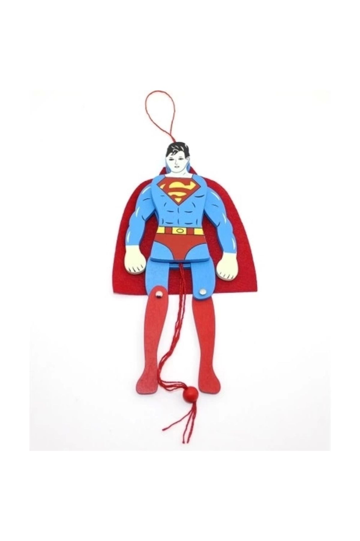Generic Ahşap Sallanan Süperman Figürü
