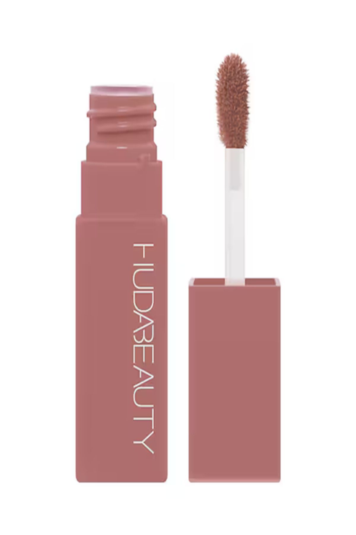 Huda Beauty Likit ruj- nemlendirici ve kremsi likit ruj.