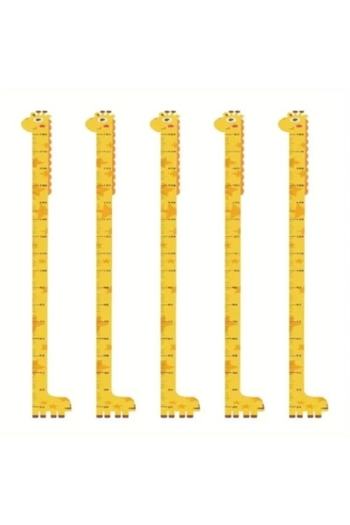 Generic Sevimli Sarı Zürafa Boy Ölçüsü Sticker