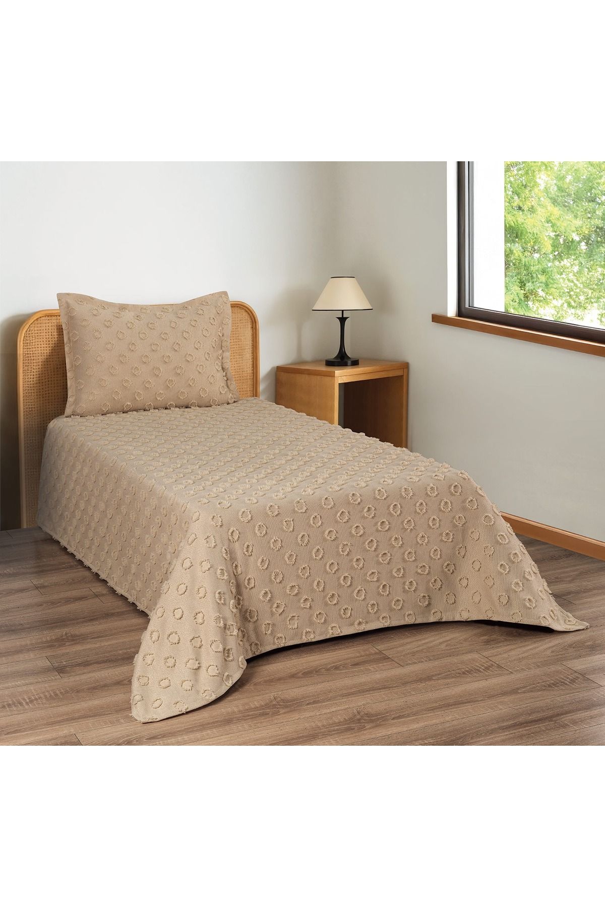 AYBERK HOME TEXTİLE İNCİ TEK KİŞİLİK PİKE 2 PARÇA