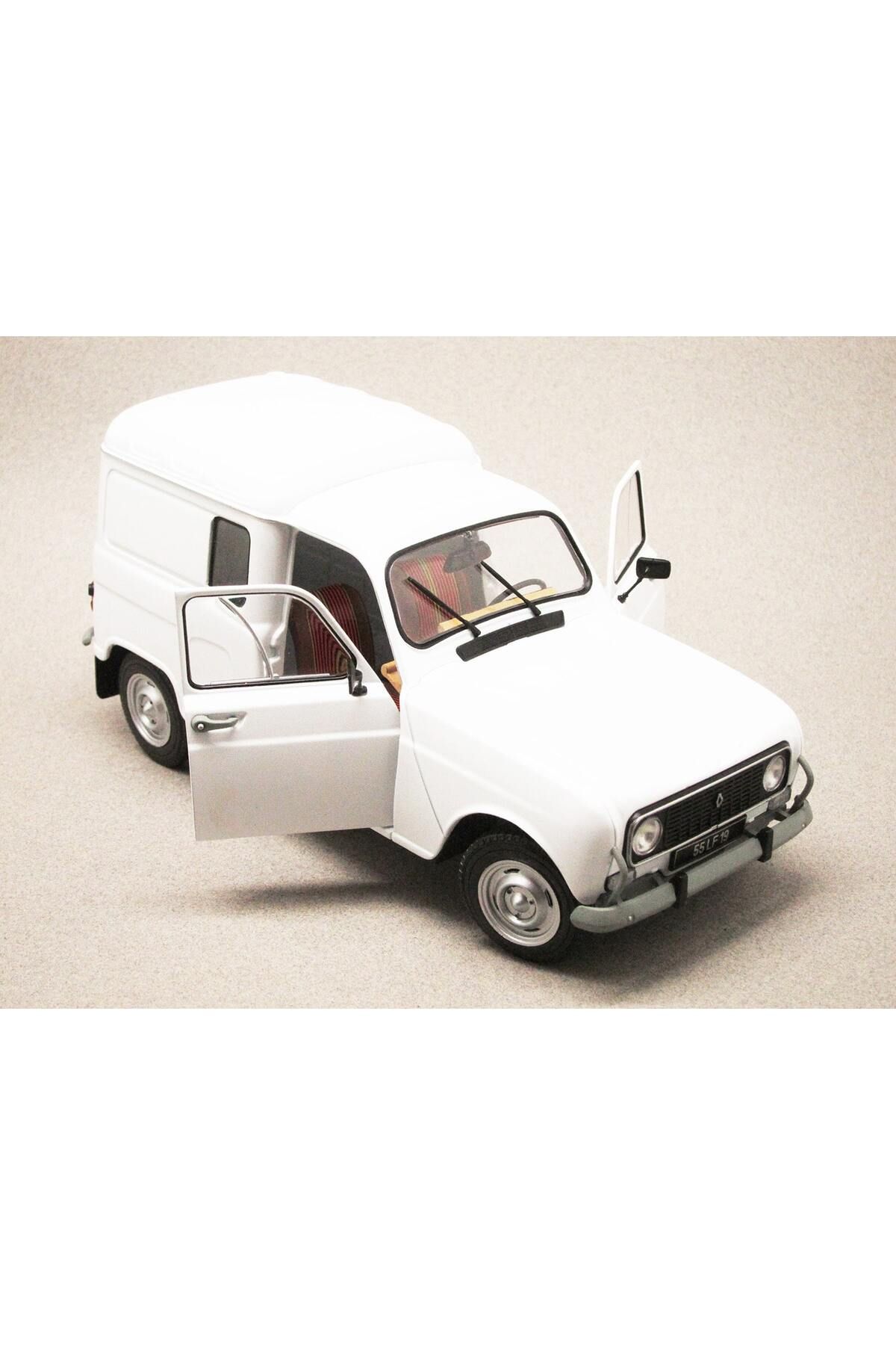 SOLİDO DİECAST Renault 4LF4 beyaz 1:18 ÖLÇEK