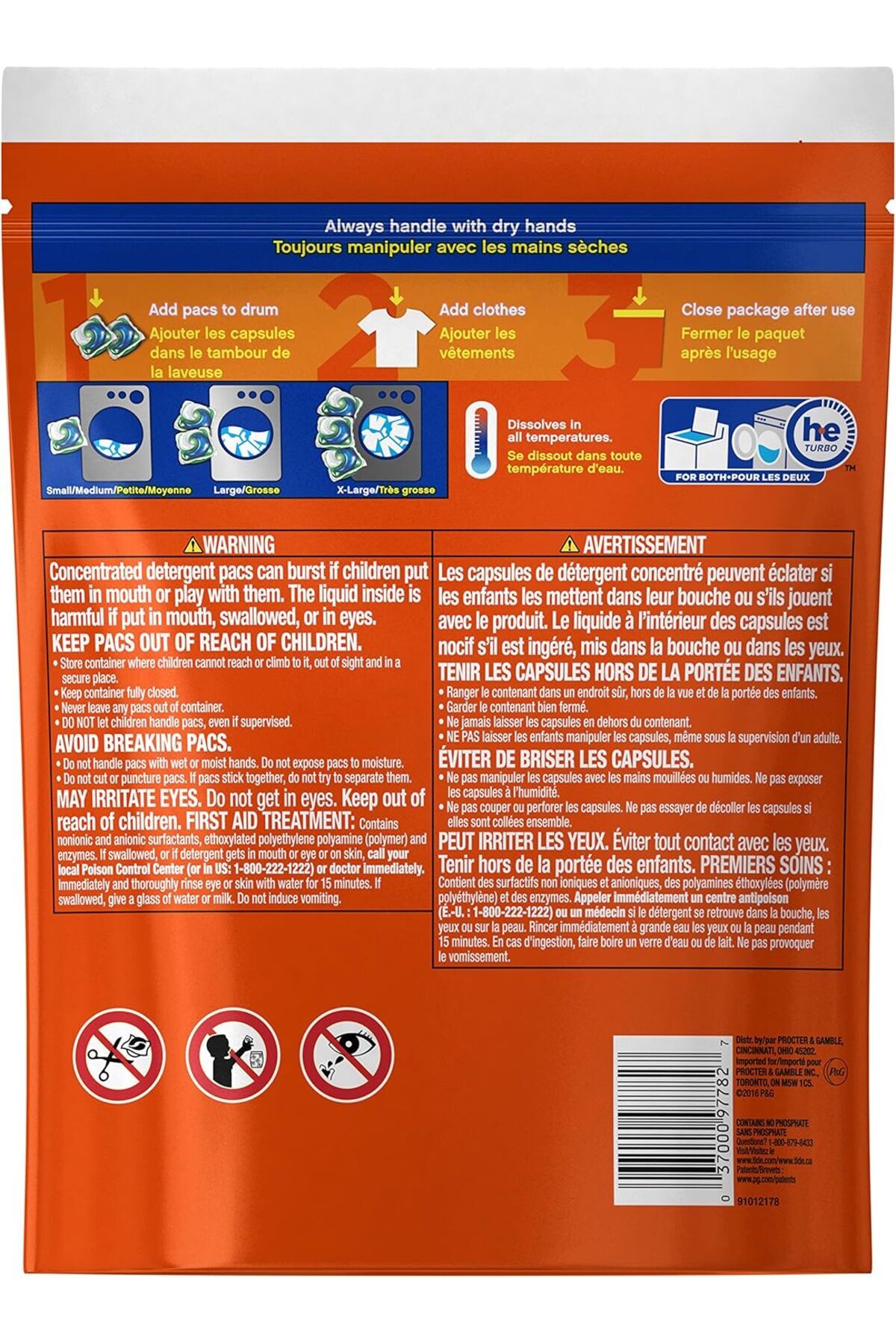 Tide-Plus 4 In 1 Downy Pods - Laundry Detergent April Fresh, 26 Units 2