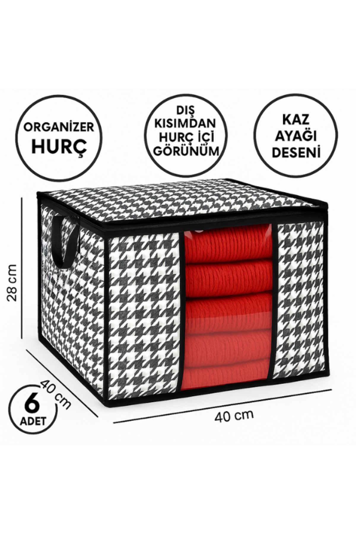 Blissra 6'lı Hurç, Baza Altı Hurç Takımı, Orta Boy Hurç, Çeyizlik Hurç