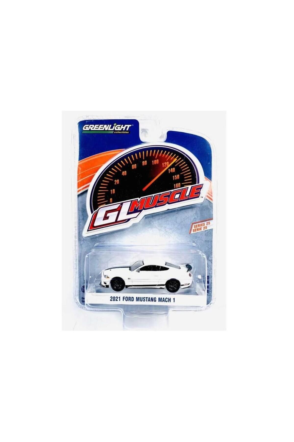 Greenlight 2021 Ford Mach 1 1/64 Model Araba