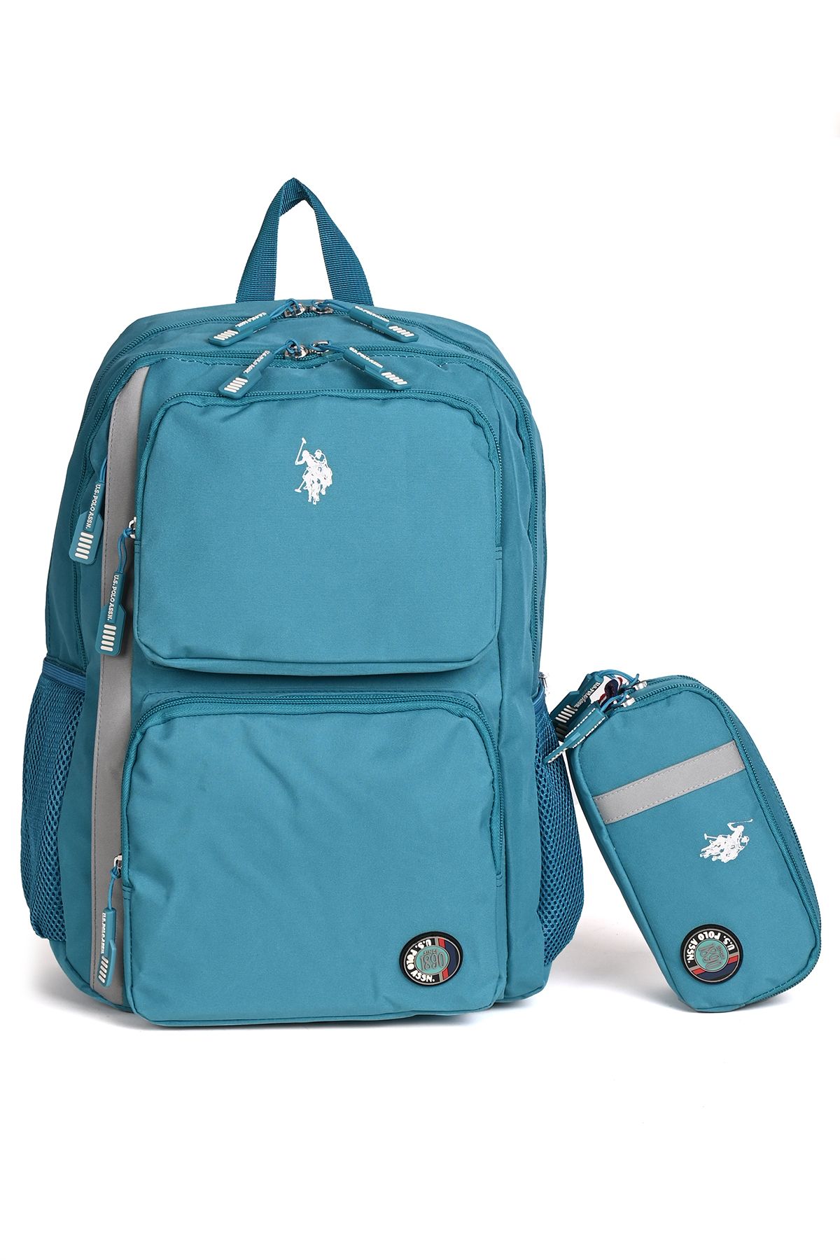 U.S. Polo Assn. U.S. Polo Assn. Plcan24002 Okul ve Günlük Sırt Çantası + Kalemlik Seti Turkuaz