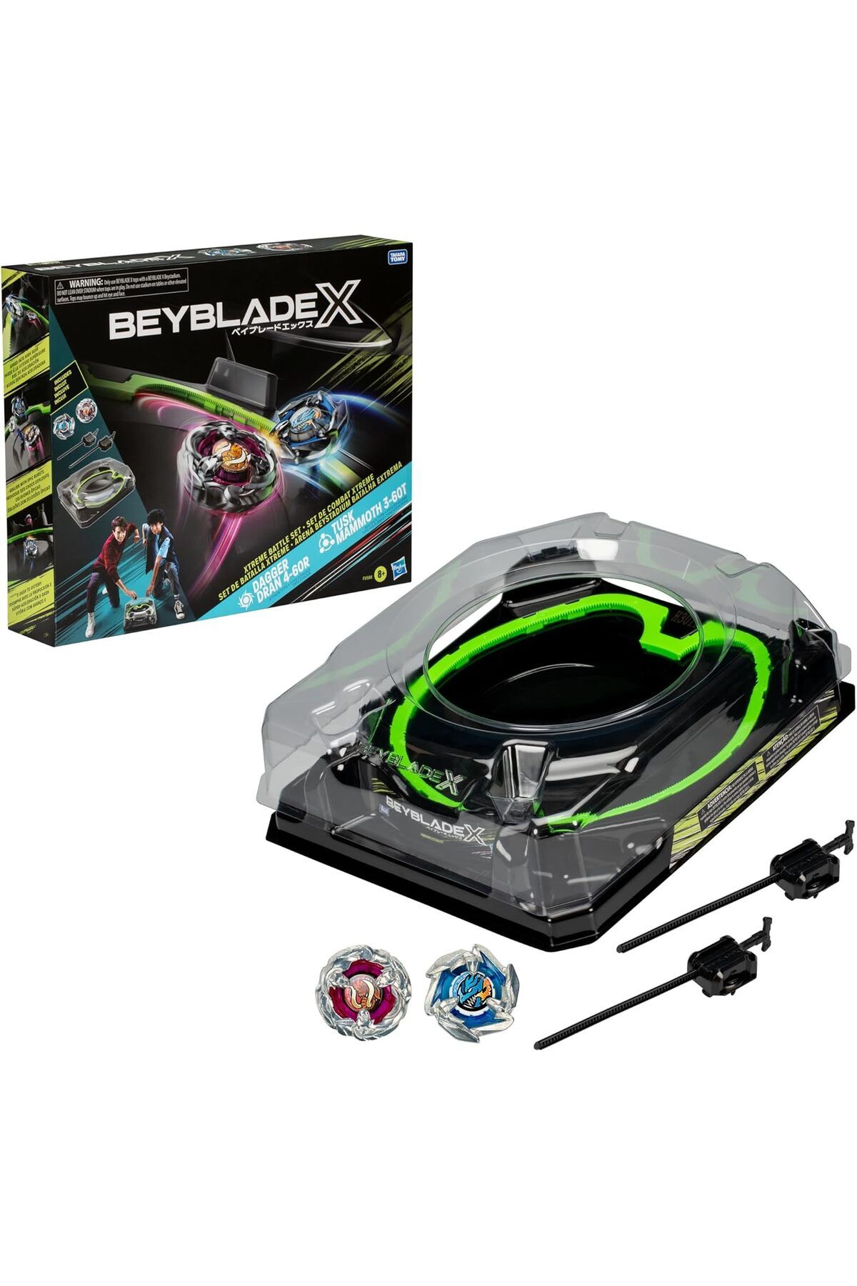 Cici Oyuncak BEYBLADE X Xtreme Savaş Seti, Beystadium Arenalı X-Celerator Rail Original