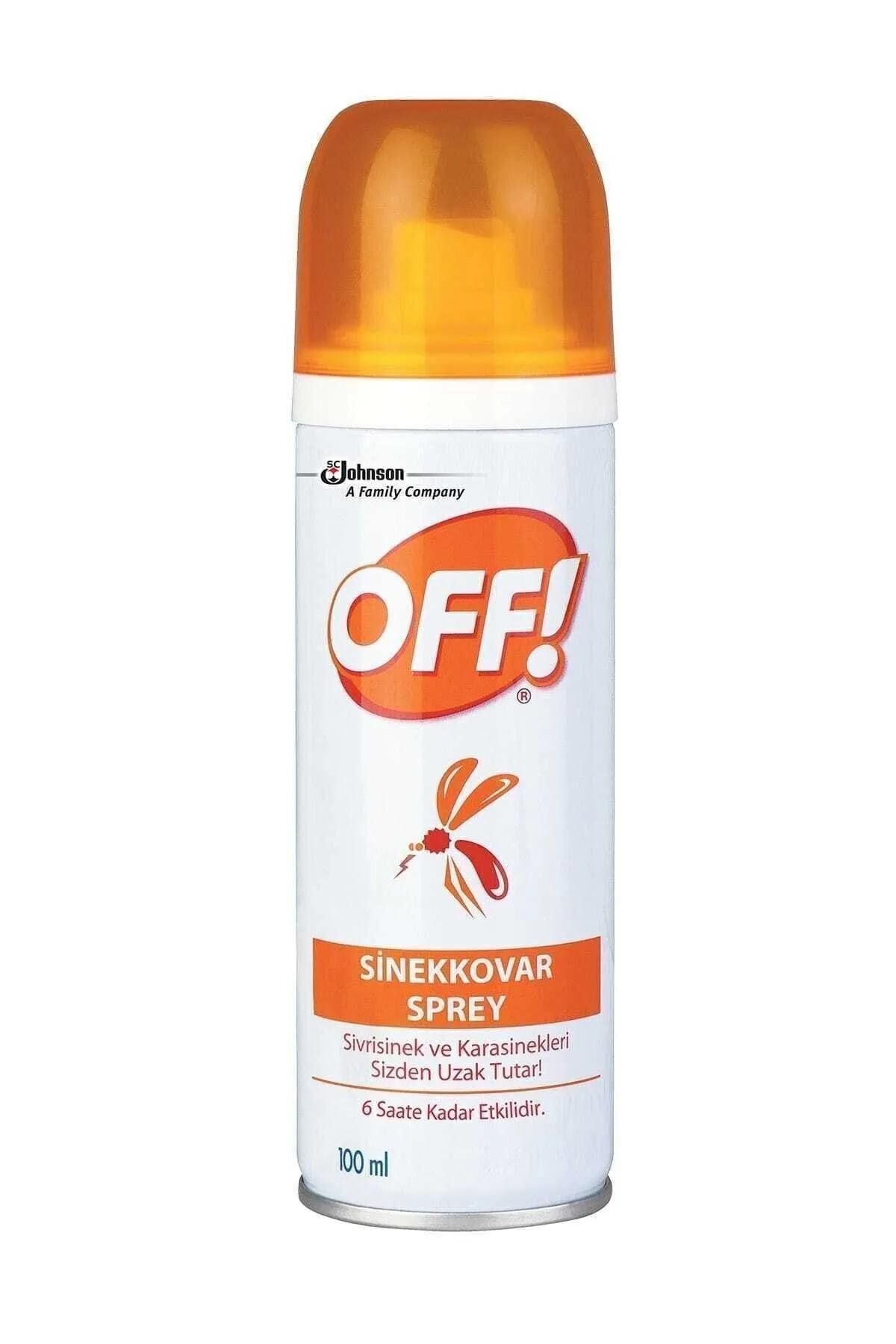 OFF Sinekkovar Sprey Sinek Kovucu 100 Ml