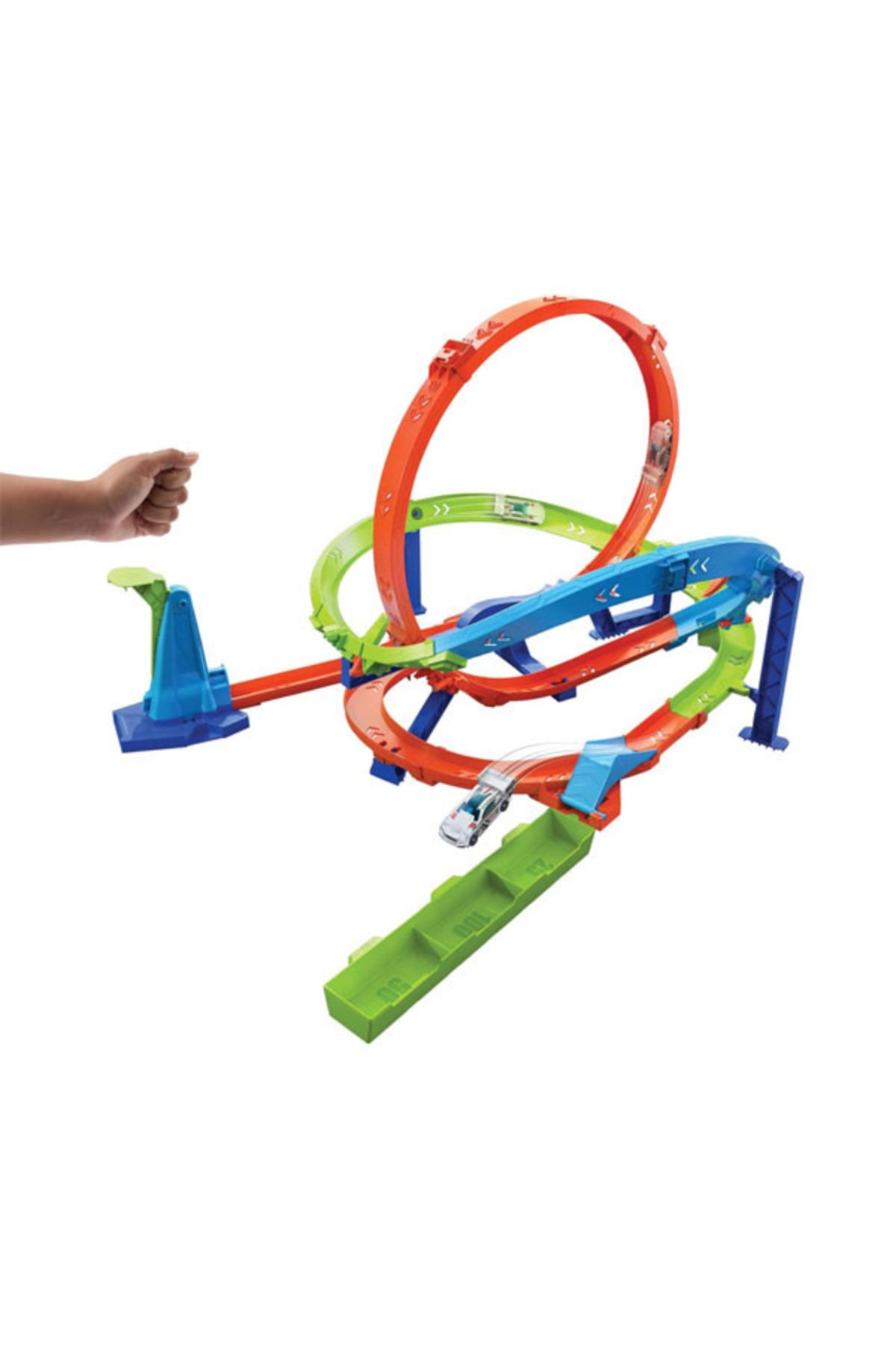 mattel-Playset Hot Wheels Action, Loop Cyclone Challenge 3