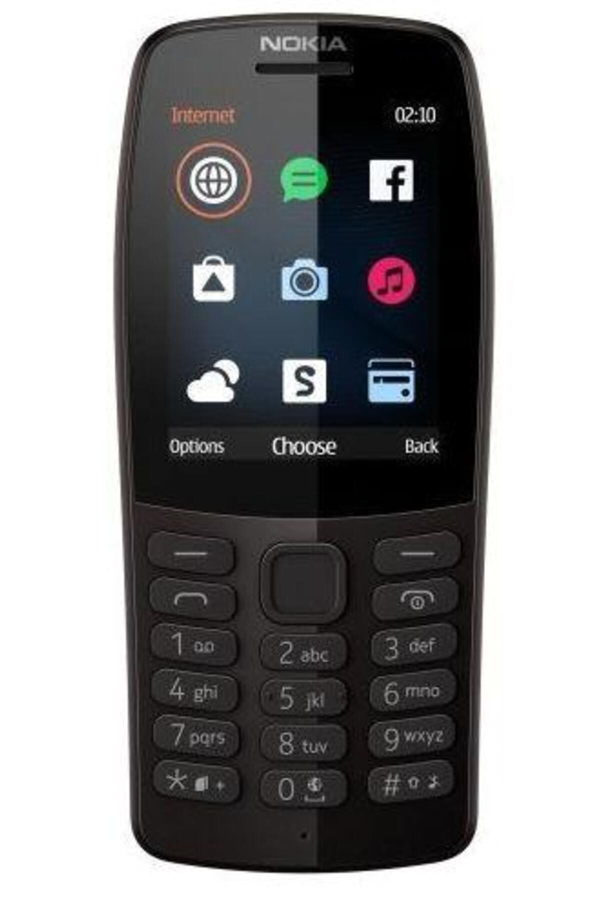 Nokia-210 (2019) Mobile, 2.4" Display, 2G, Dual SIM, Black - Durable and Connected 1