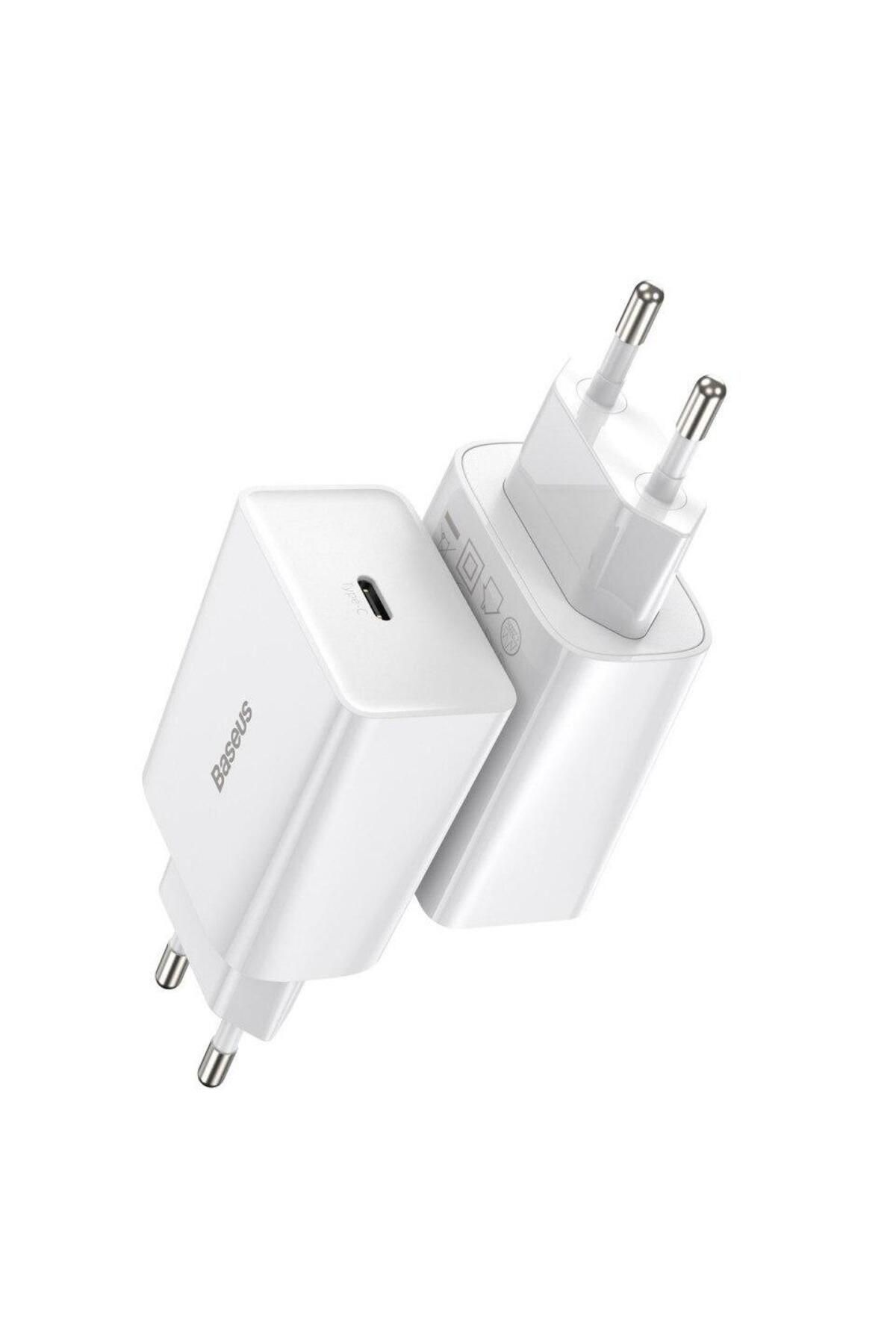 Baseus-Incarcator retea Baseus, Speed Mini, USB-C, PD, 3A, 20W (Alb) 7