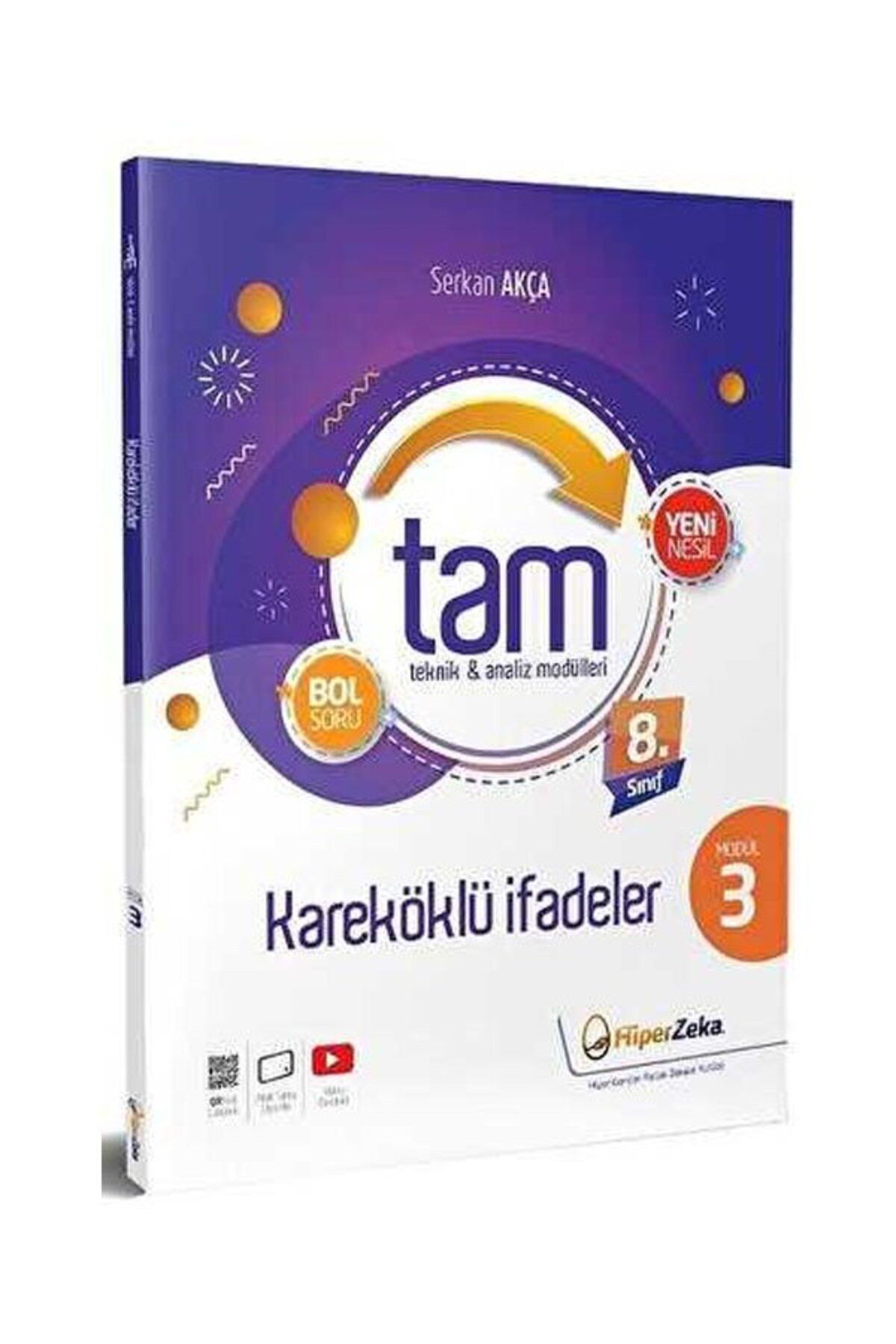 Anla Kazan Yayınları HiperZeka 2026 8. Sınıf TAM Matematik 3 - Kareköklü İfadeler