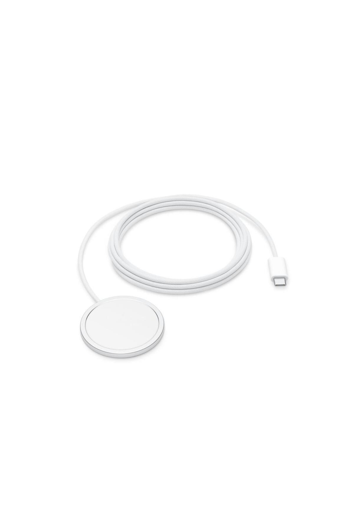 Apple-Incarcator Wireless Apple MagSafe MX6Y3ZM/A, 25 W, Cablu USB-C 2m (Alb) 3