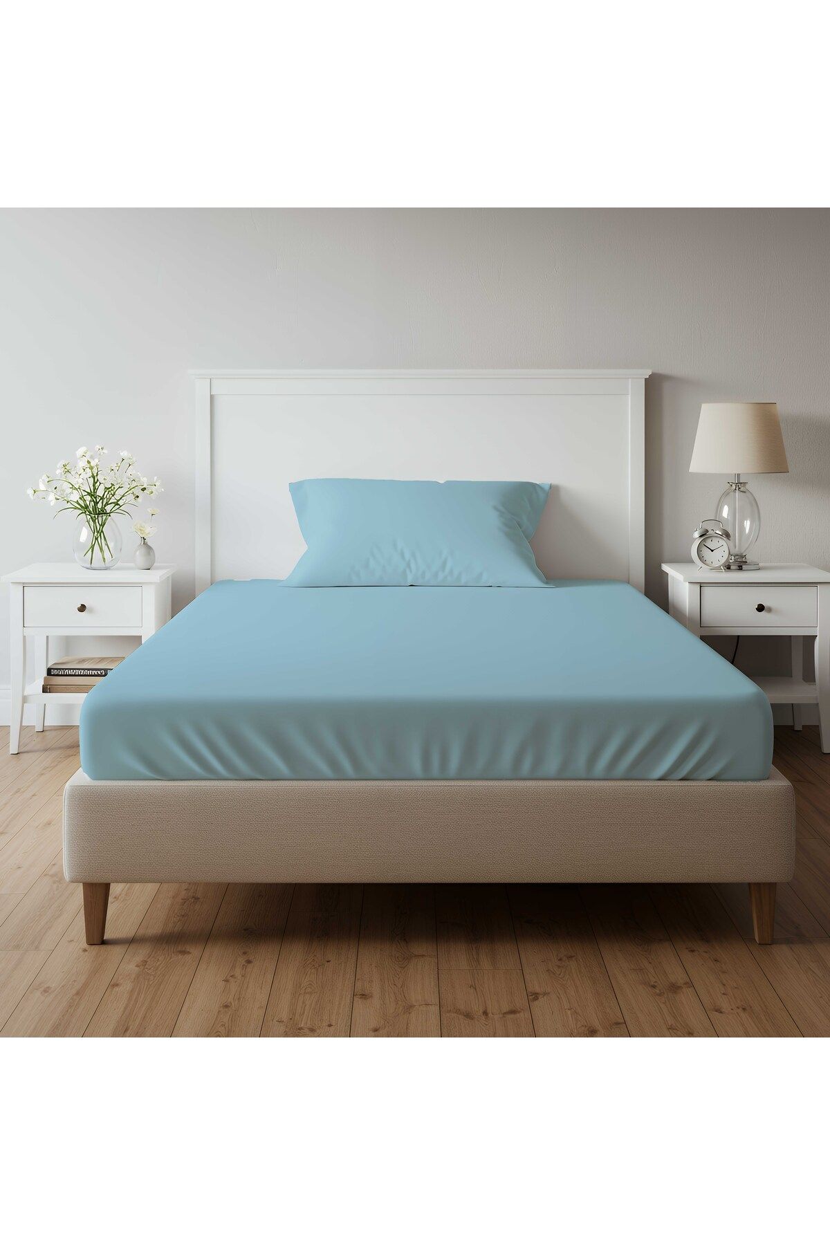 kesenegore Tek Kişilik Lastikli Çarşaf Takımı 1 Lastikli Çarşaf (100 x 200) 1 Yastık Kılıfı (50 x 70)