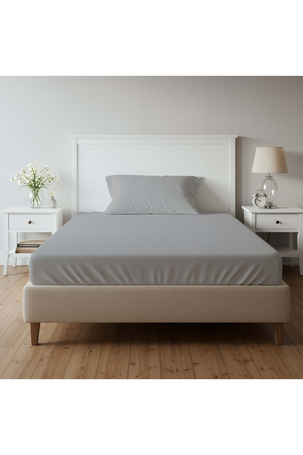 kesenegore Tek Kişilik Lastikli Çarşaf Takımı 1 Lastikli Çarşaf (100 x 200) 1 Yastık Kılıfı (50 x 70)