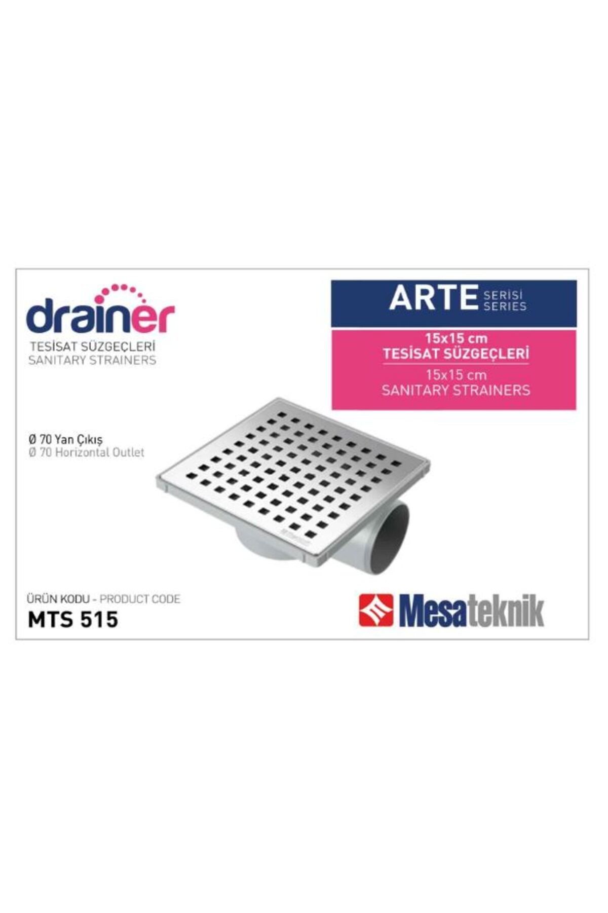 Mesateknik 15X15X70 YERSÜZGECİ ÜSTKR.YAN.ÇIK.