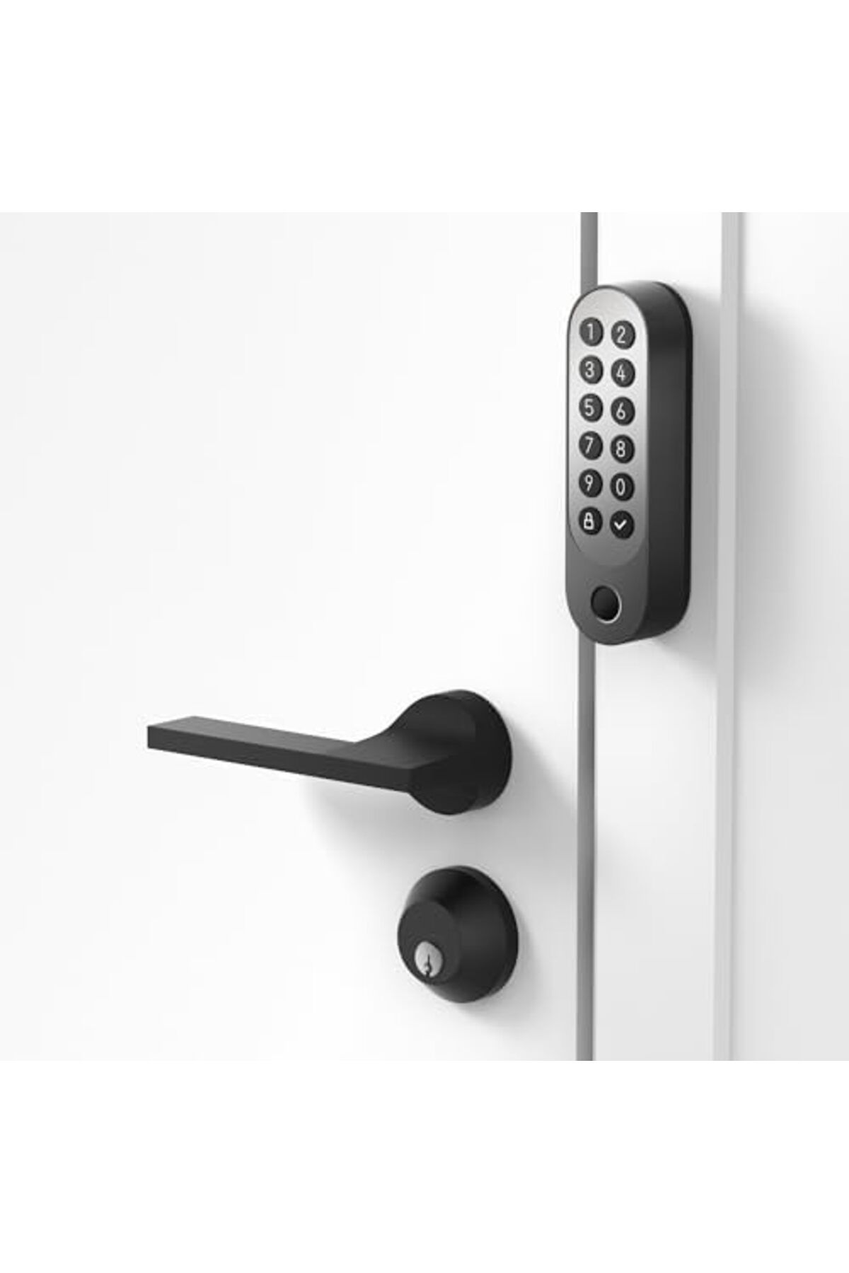 Aqara-Smart Lock U200 Deadbolt Kit with Built-in Fingerprint Reader and Keypad-Black 8