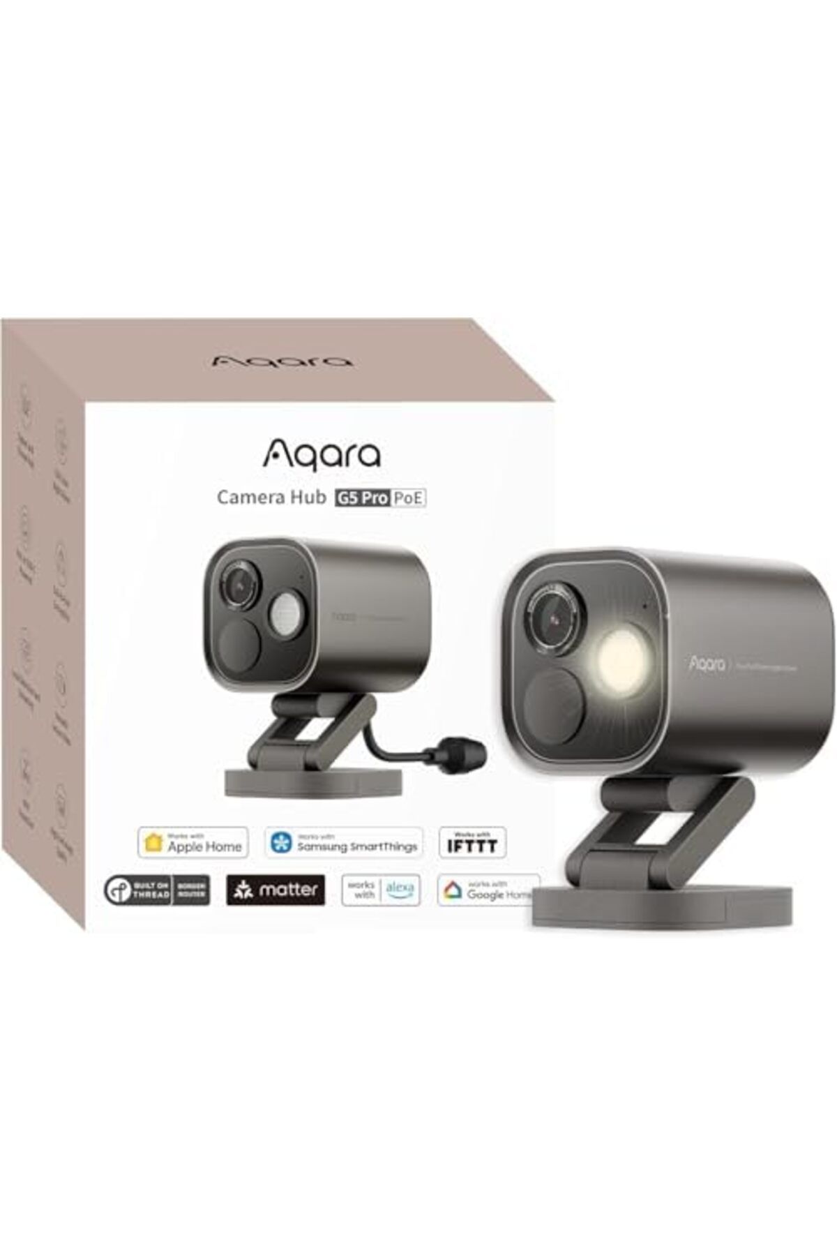 Aqara-Camera Hub G5 Pro PoE Security Camera Global version - 2.6K Ultra HD with AI Detection, Full-C 4