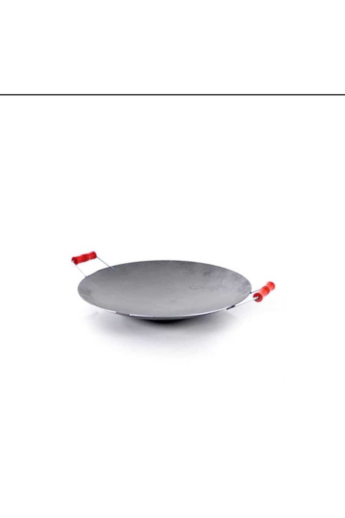 KIZILELMADA Küçük Boy Metal Sac Tava – 24 cm Dayanıklı ve Pratik Kullanım