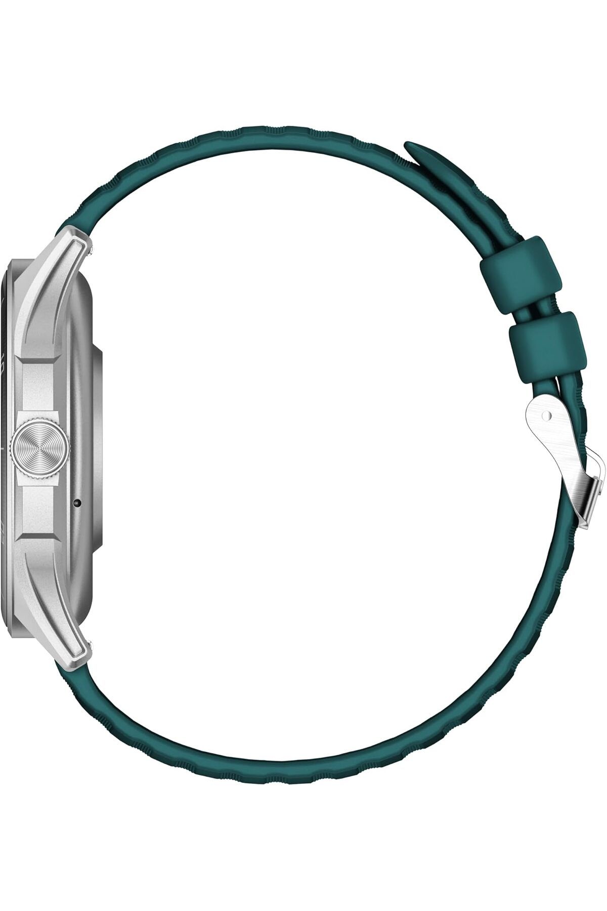 X.Cell-Classic6 Smartwatch, 1.43" AMOLED, BT Calling, SpO₂, IP68, 2 Straps – Silver/Green, iOS/Android 3