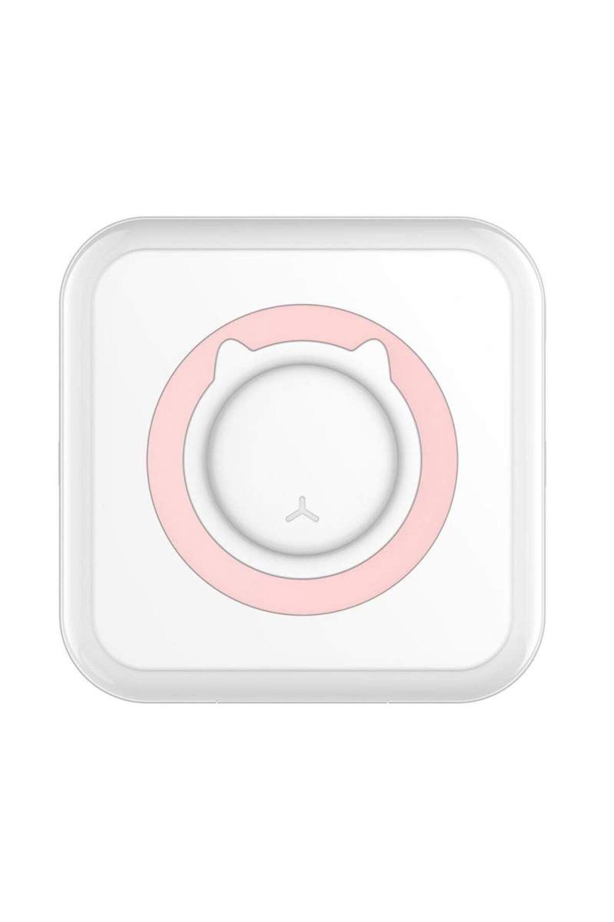 SIKS-Mini Portable Pocket Printer, with App, Thermal Printing, iOS/Android Compatible, White/Pink 1