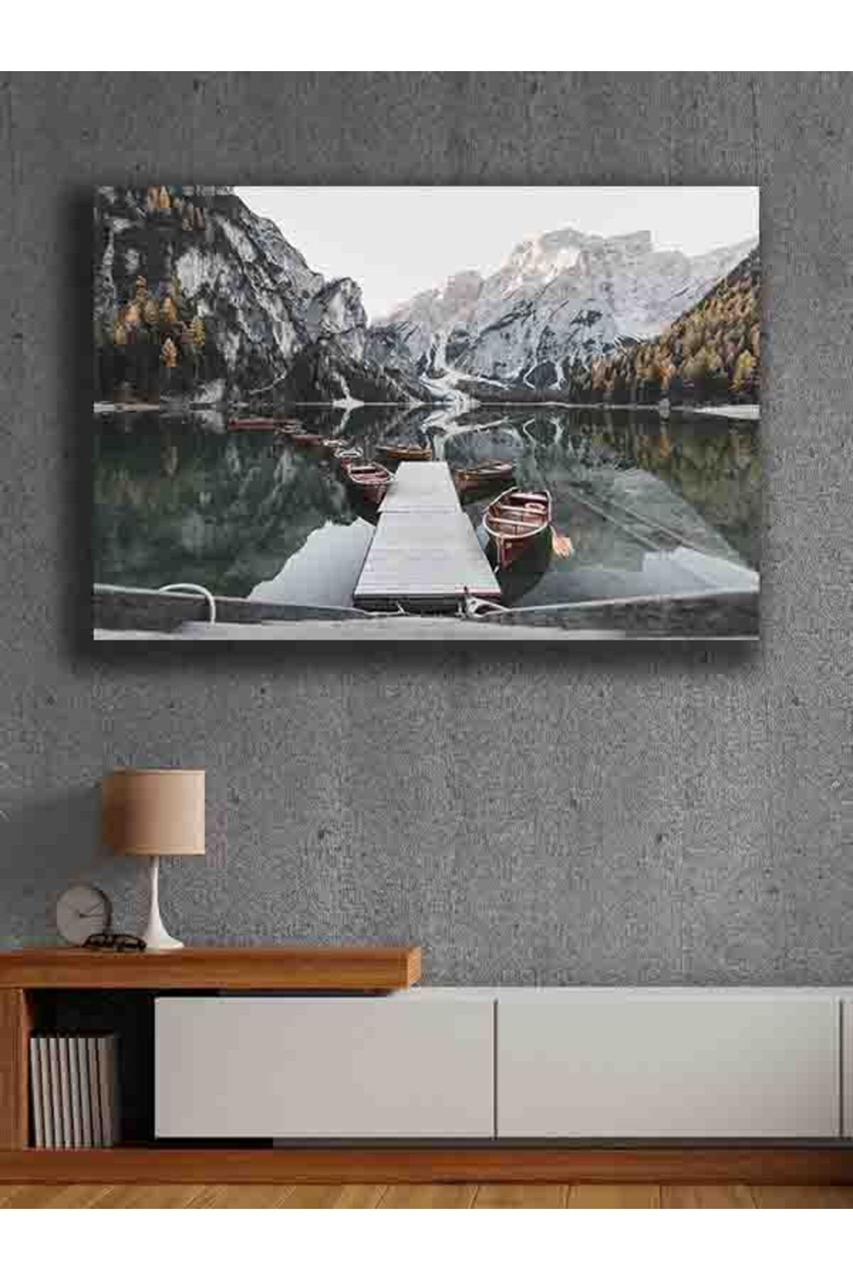 PRİME Concept Manzara Kanvas Tablo % pamuklu kumaş
