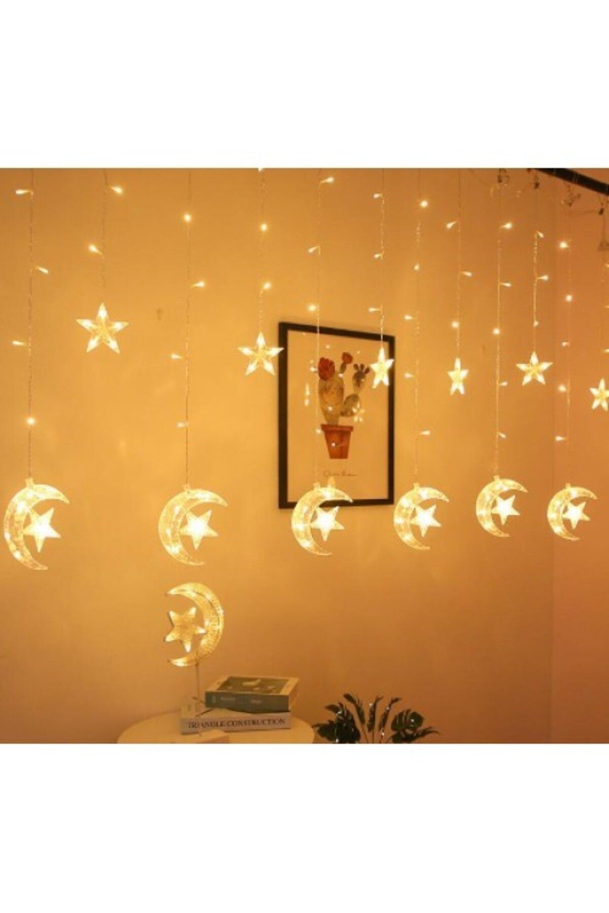 Emperium Ay Yıldız Perde Led Gün Işığı MZ6200-268