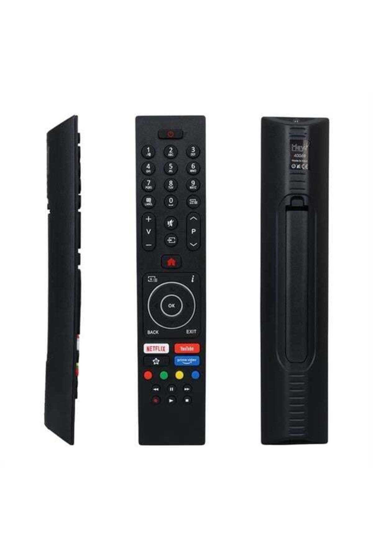 Zayla Hey Vestel RC43135P Netflix Youtube Prime Video Tuşlu Lcd Led TV Kumanda