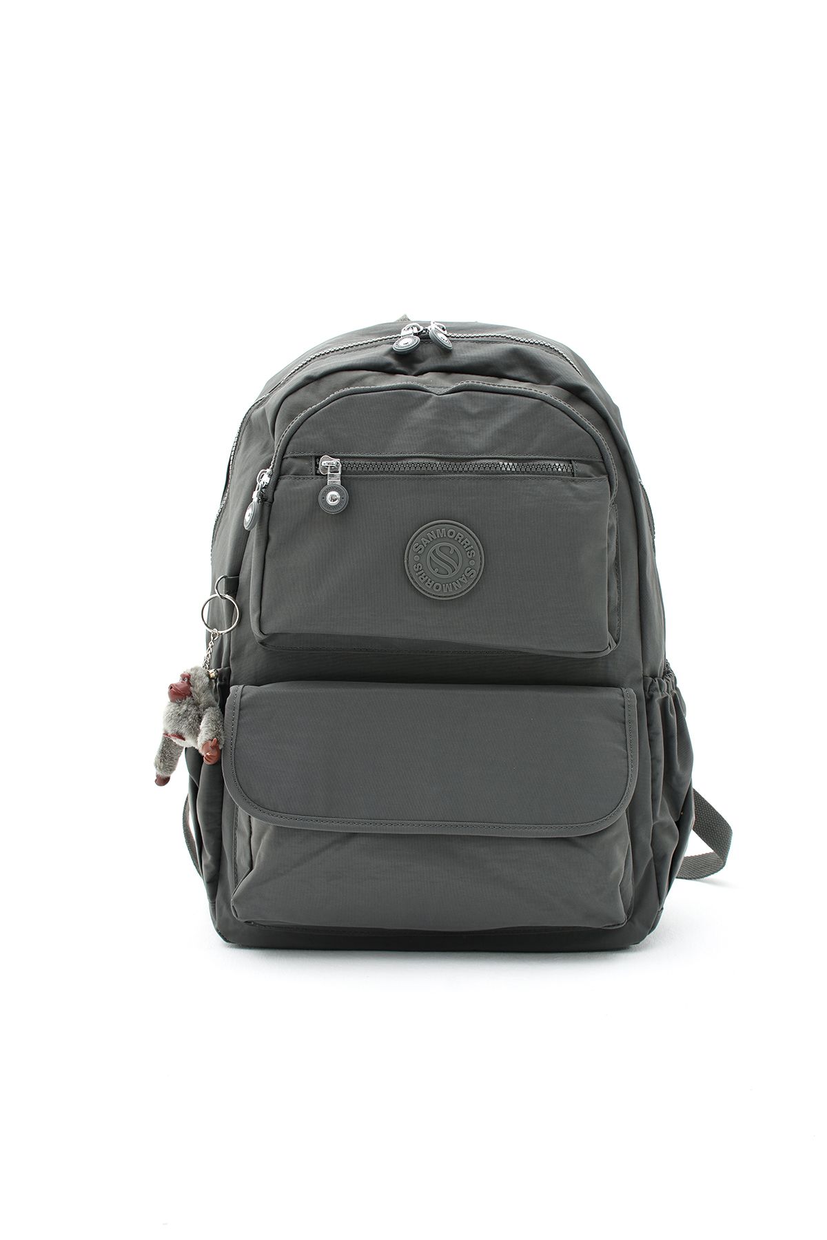 Elnara Unisex Suya Dayanıklı Kumaş Laptop Bölmeli Büyük Boy Okul Seyahat Sırt Çantası