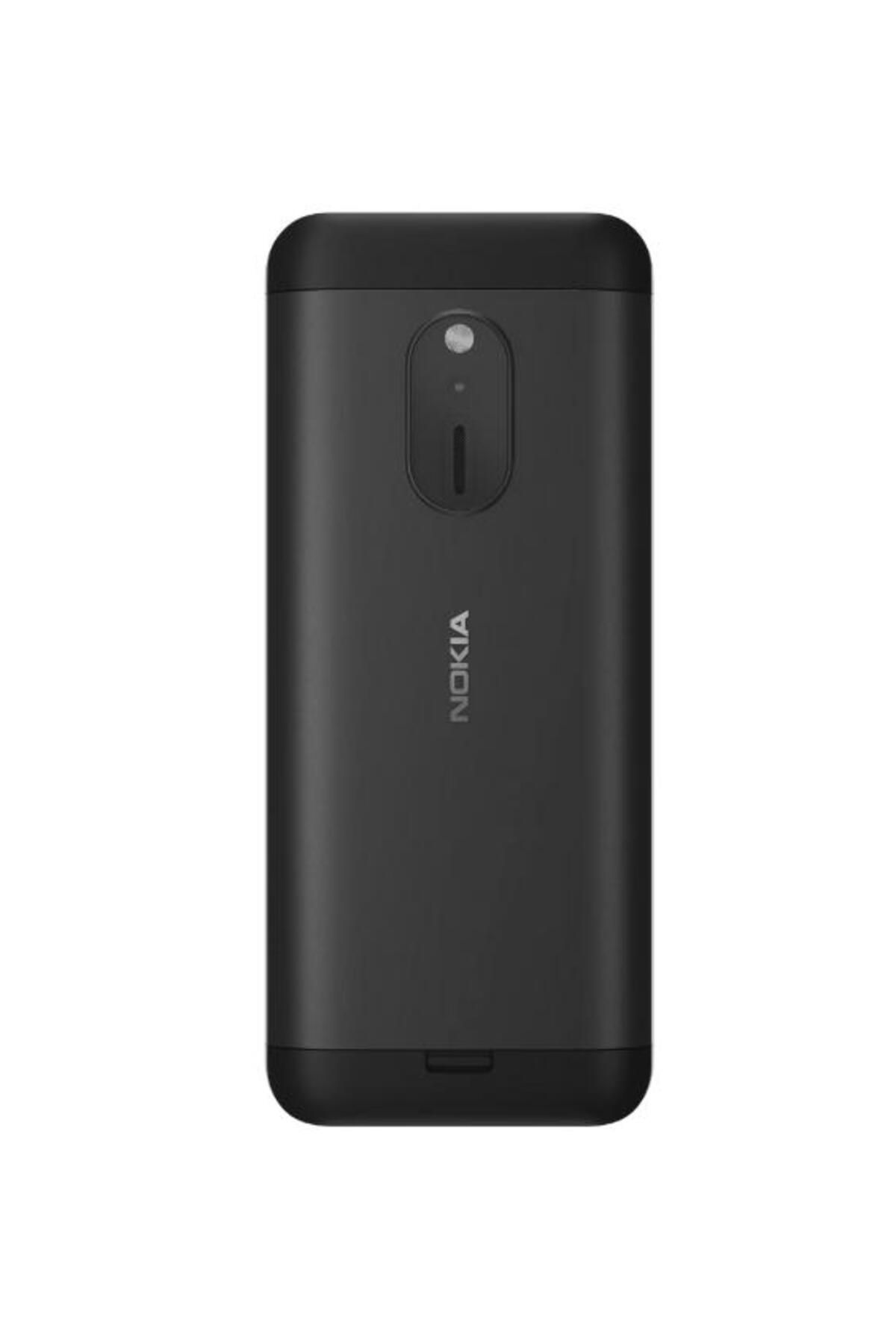Nokia-230 (2024) Black - Dual SIM, 2.8" TFT LCD, 2G, LED Camera, Long-lasting Battery 3