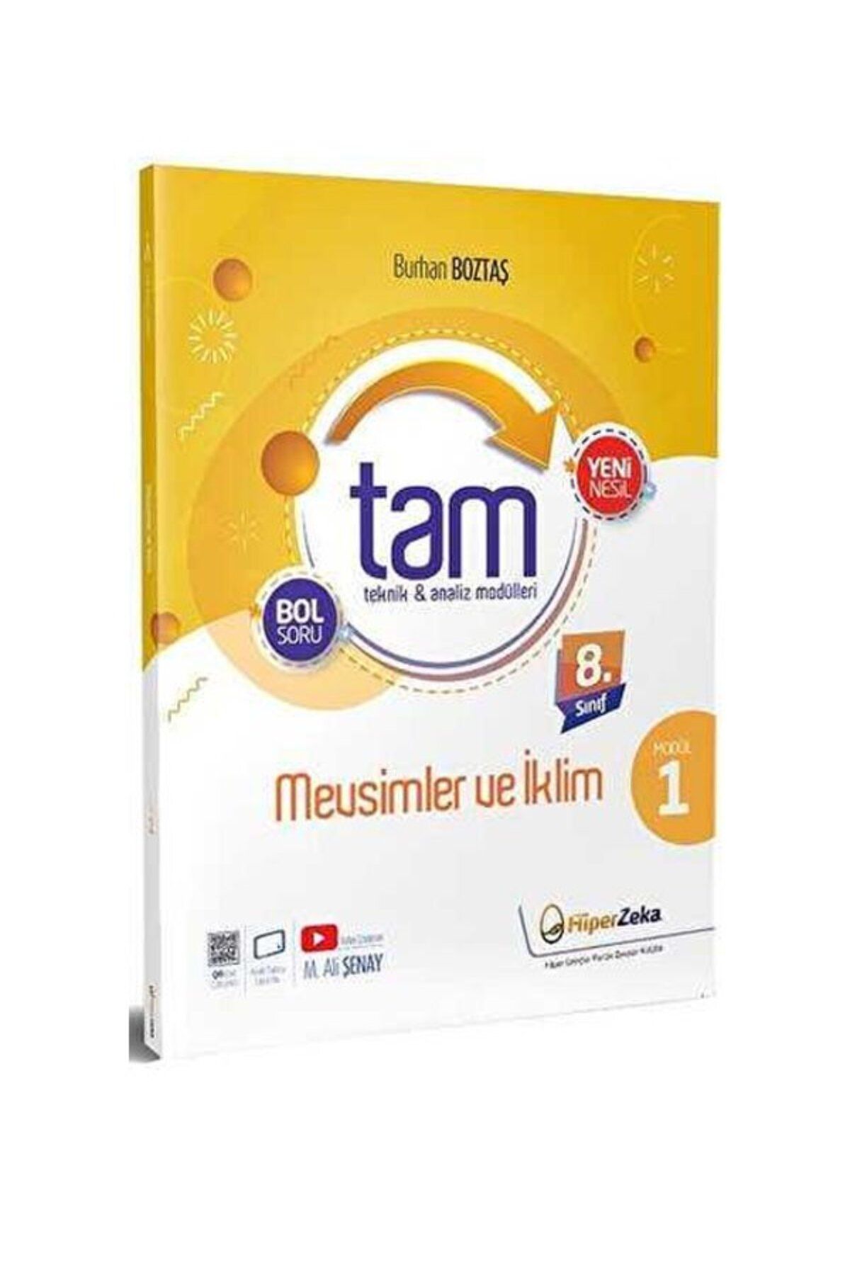 Anla Kazan Yayınları HiperZeka 2026 8. Sınıf TAM Fen Bilimleri 1 - Mevsimler ve İklim